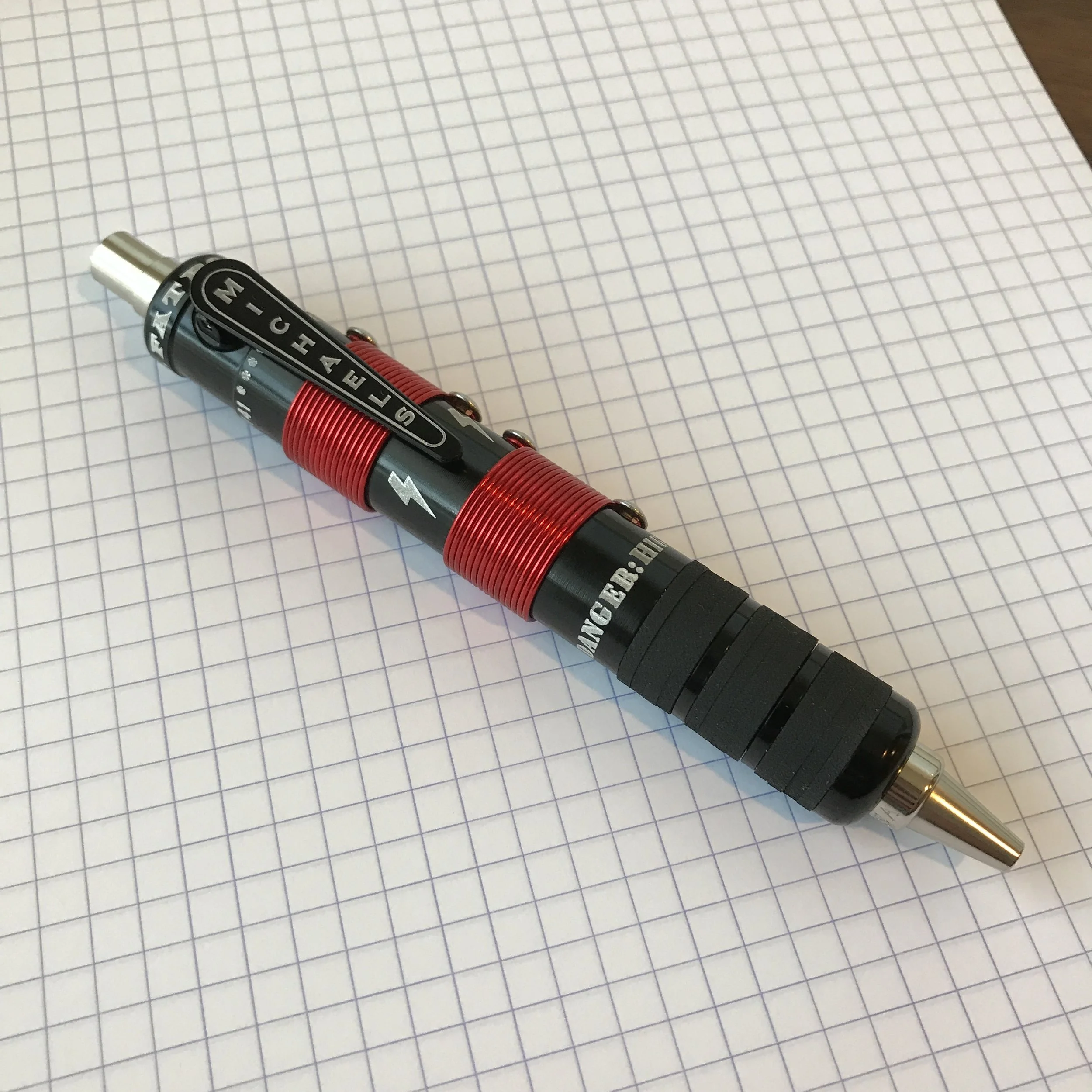 Pen Review Michael's Fatboy High Voltage TeslaCoil — The Gentleman