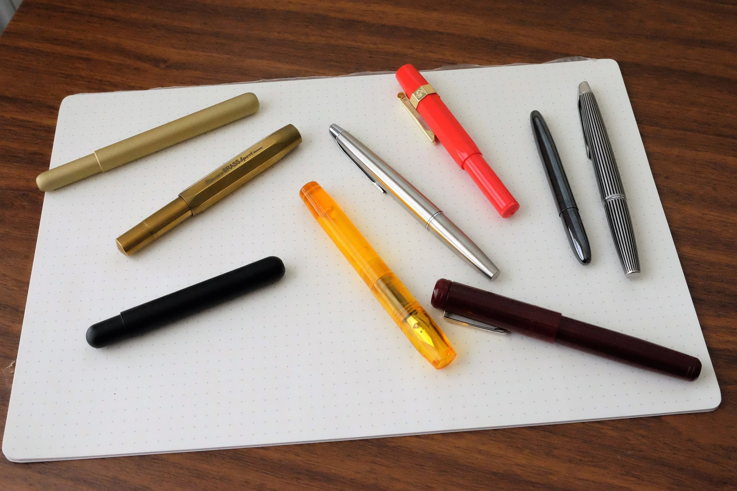 Brass Ballpoint Pen Small Pens For Women Men Journal Pens