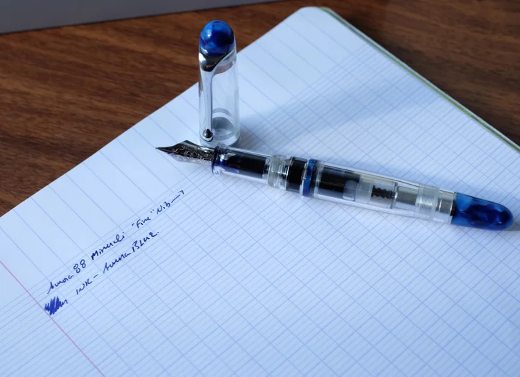 Pen Review: Aurora 88 Minerali in Azurite — The Gentleman Stationer