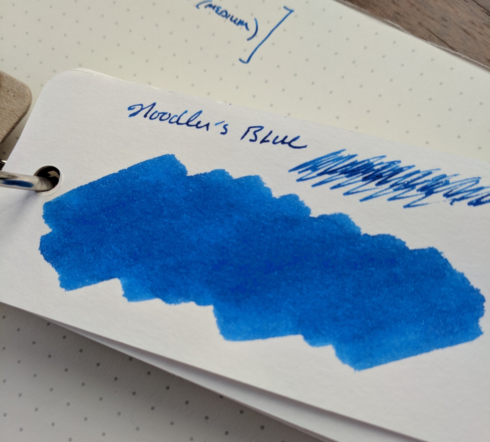 Ink Review #654: Noodler's Anti-Feather (X-Feather) Blue — Fountain Pen  Pharmacist