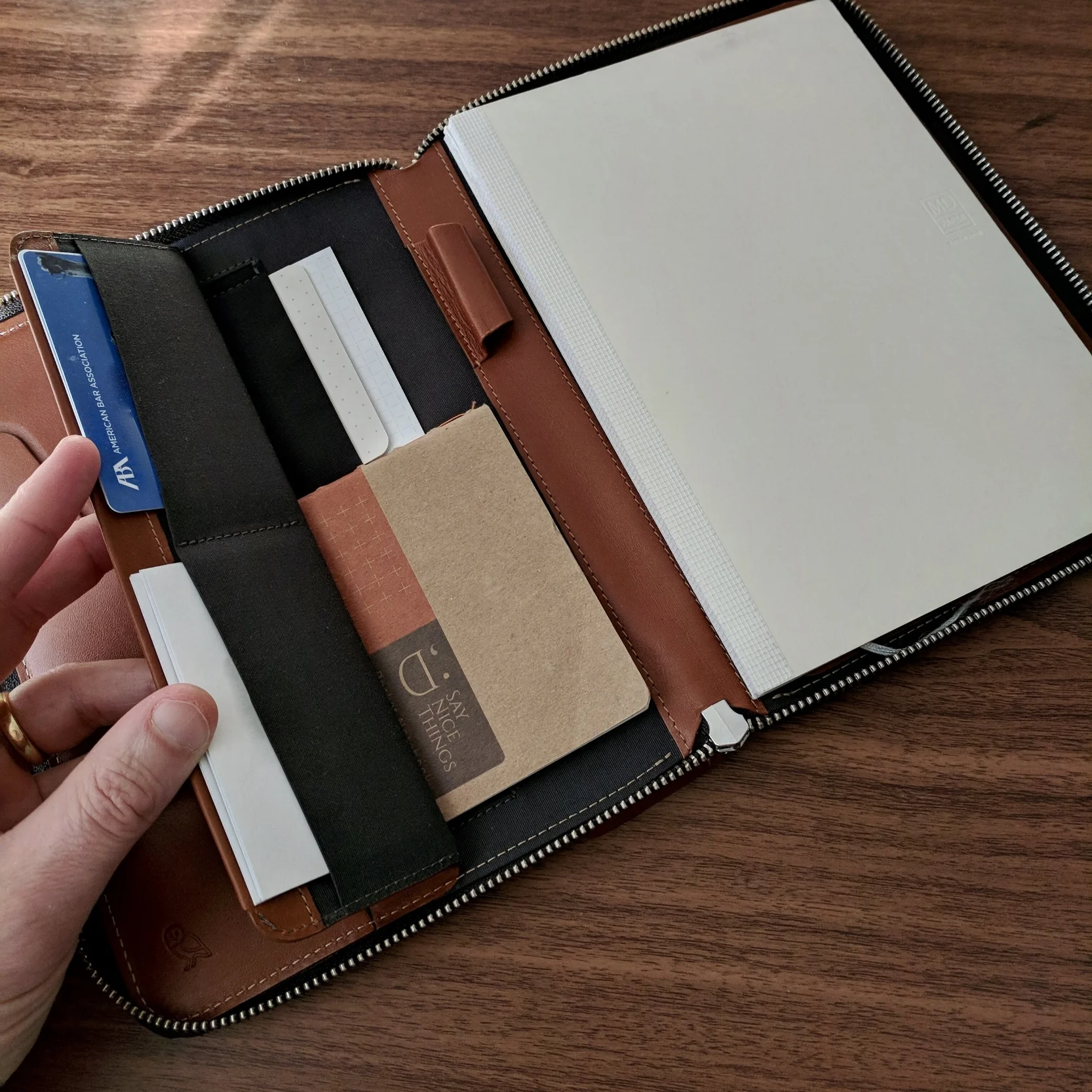 Bellroy Work Folio A5 A Practical Daily Companion — The Gentleman