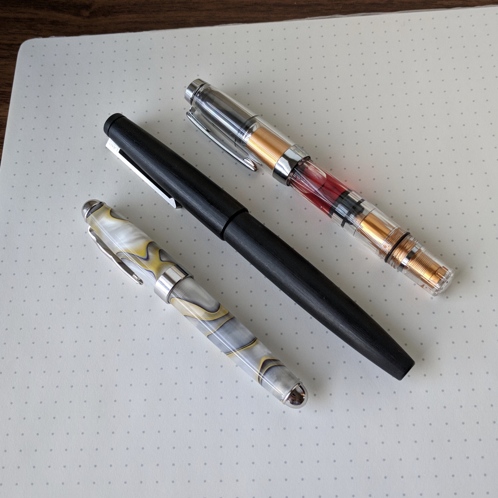 TWSBI Diamond Mini Classic Fountain Pen - Black,perfect for those with  slightly smaller hands,Writing supplies