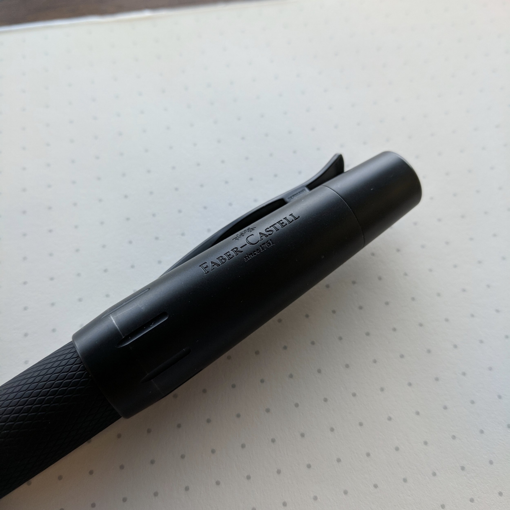 Faber-Castell Loom Ballpoint - Metallic Grey - Anderson Pens, Inc.