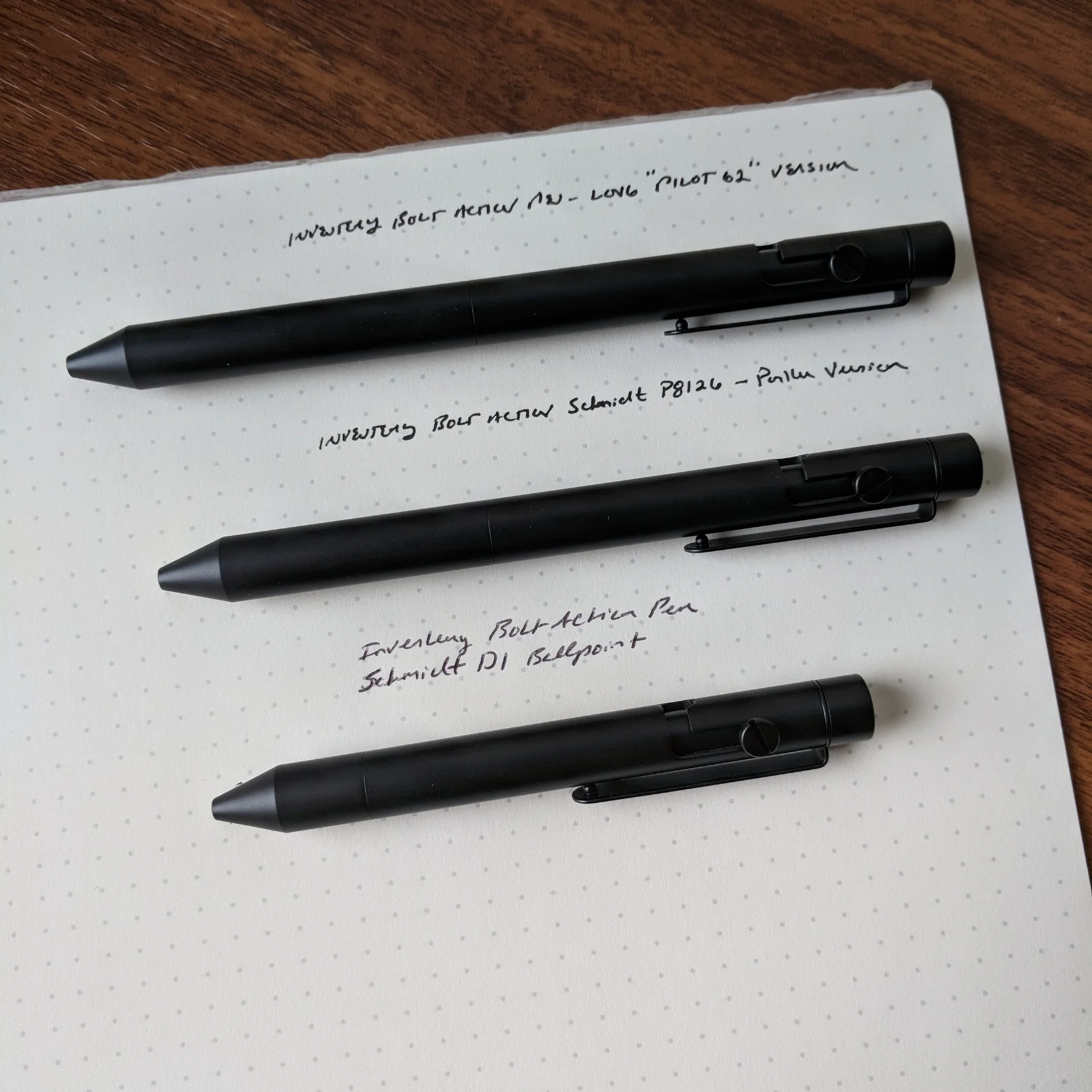 Pen Review Inventery Bolt Action Pen The Gentleman Stationer