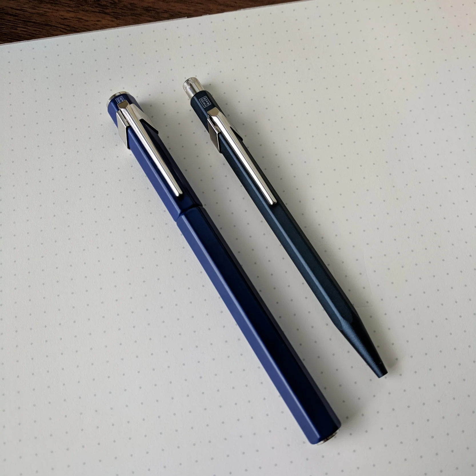 Pen Review Caran d�Ache 849 Ballpoint, and Fountain Pen