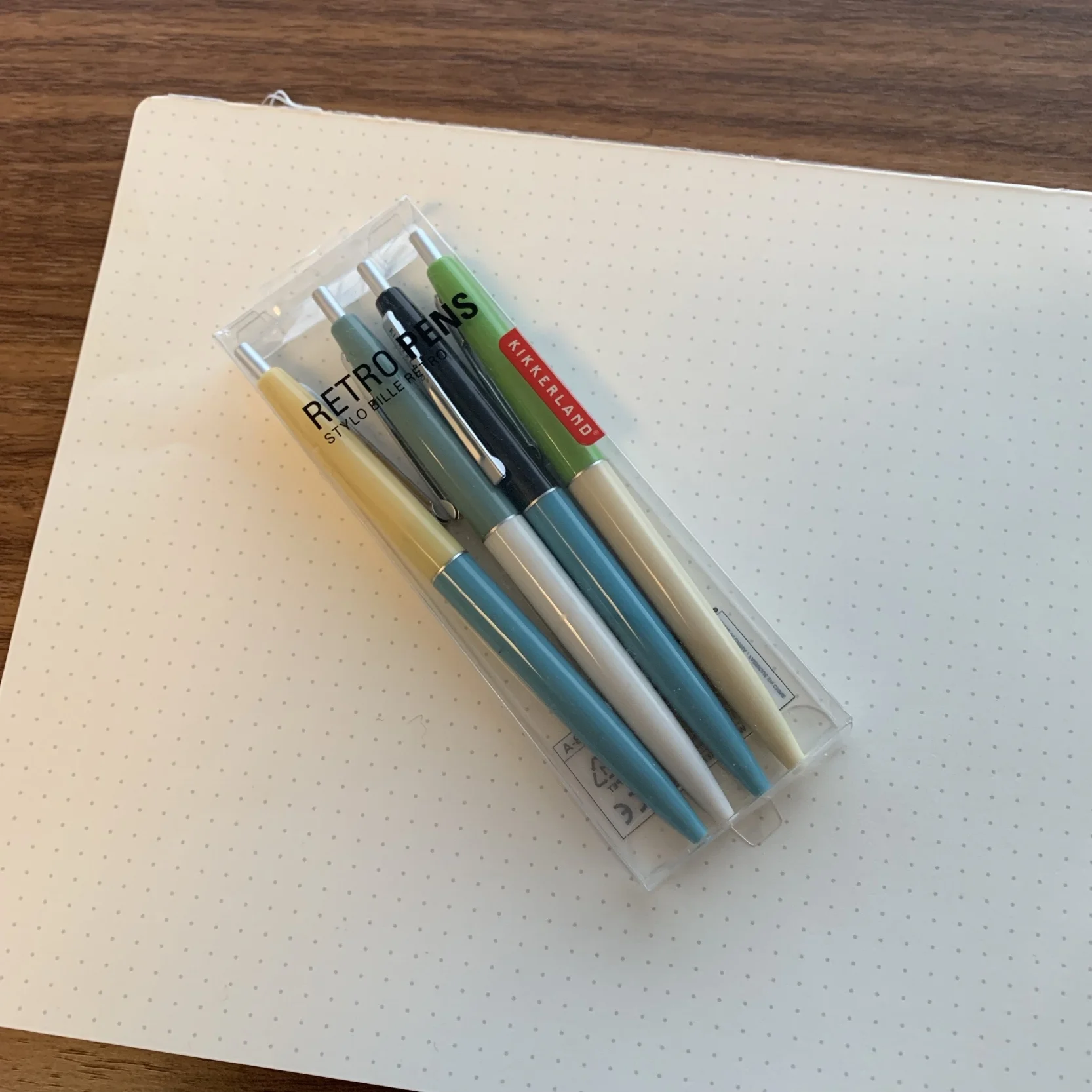 Pen Review Kikkerland Retro Pens as a Bic Clic Replacement — The