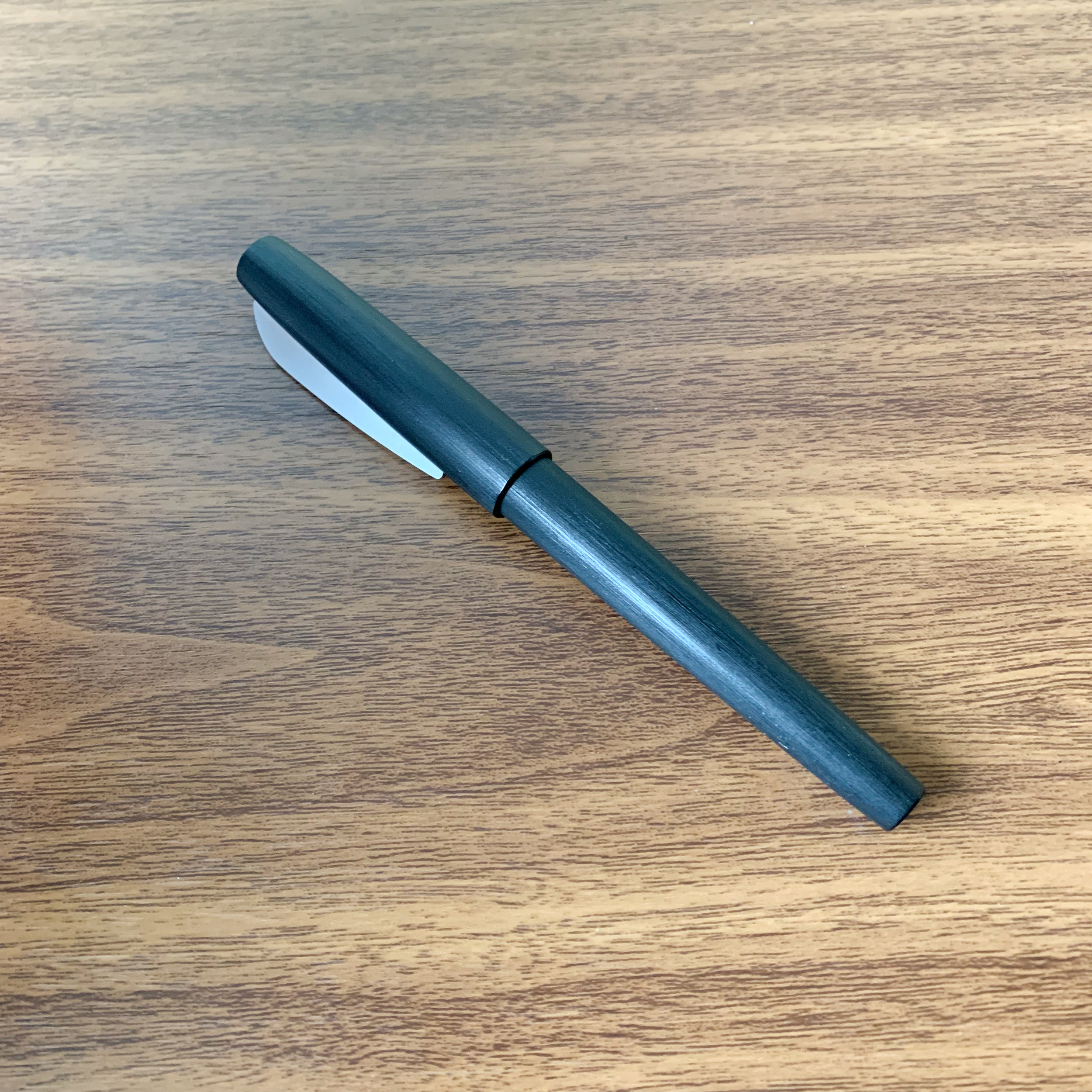 2019 Black KACO EDG.E Blade Aluminum Fountain Pen Extra Fine Nib with 