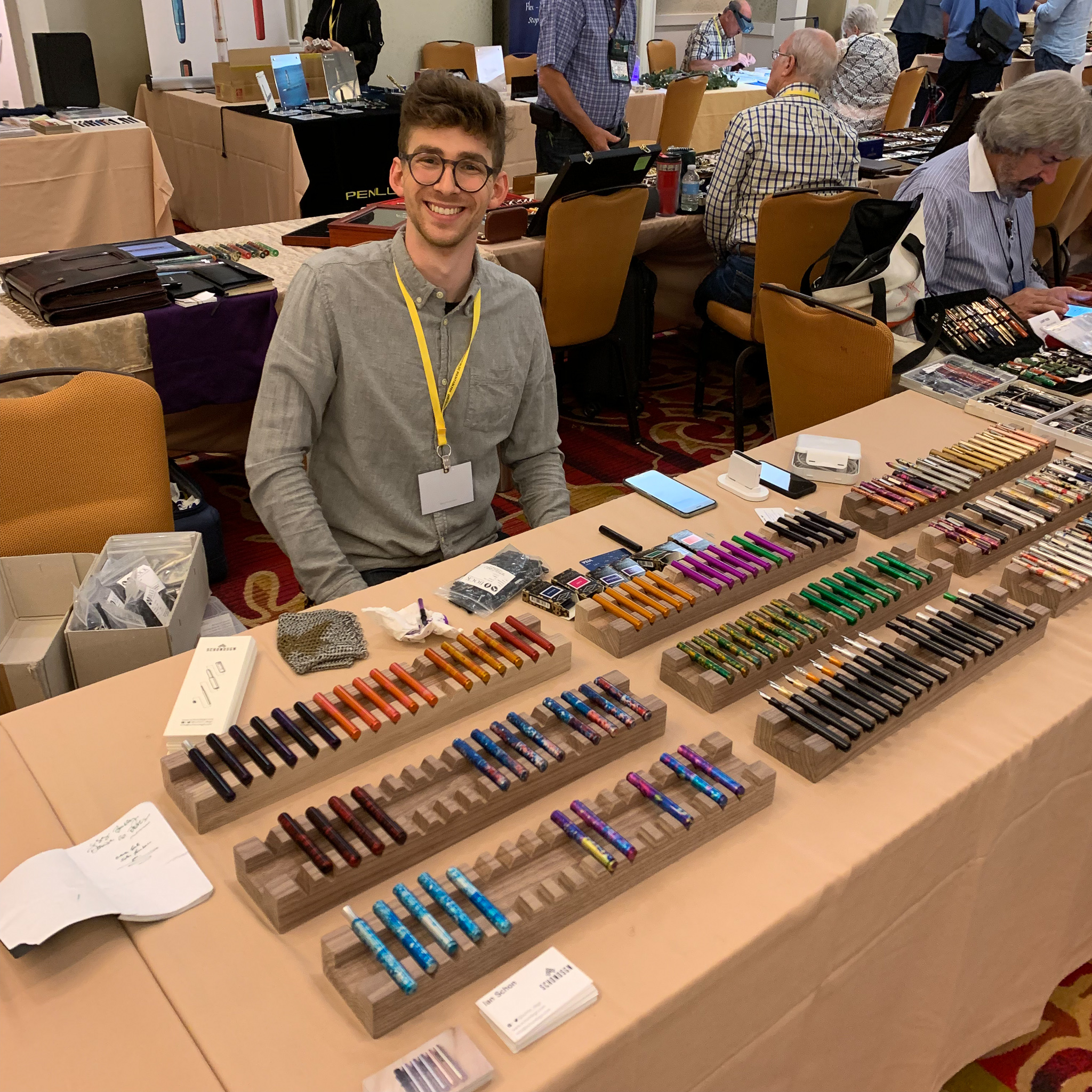 Scenes from Friday and Saturday at the 2019 DC Pen Show — The Gentleman