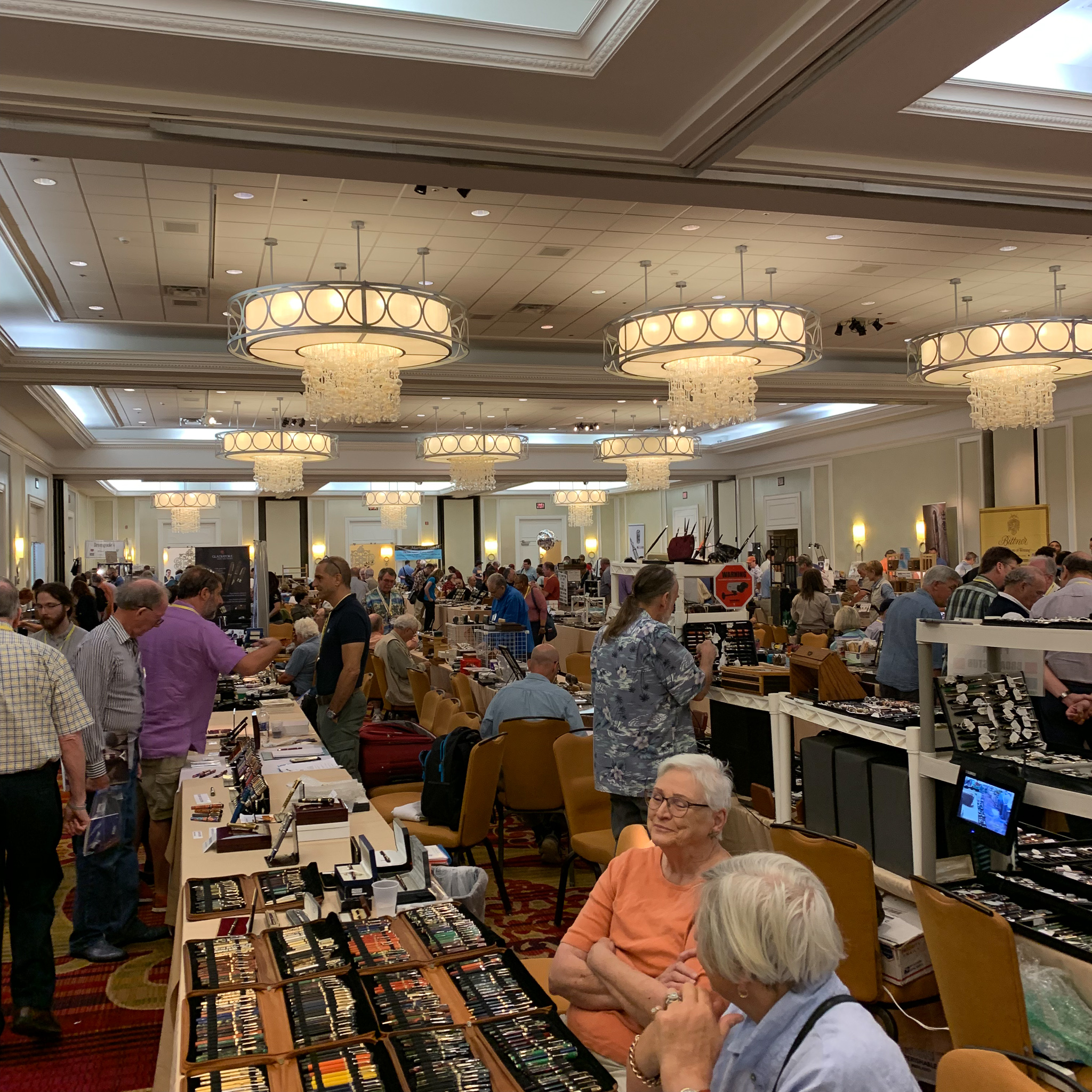 Scenes from Friday and Saturday at the 2019 DC Pen Show — The Gentleman