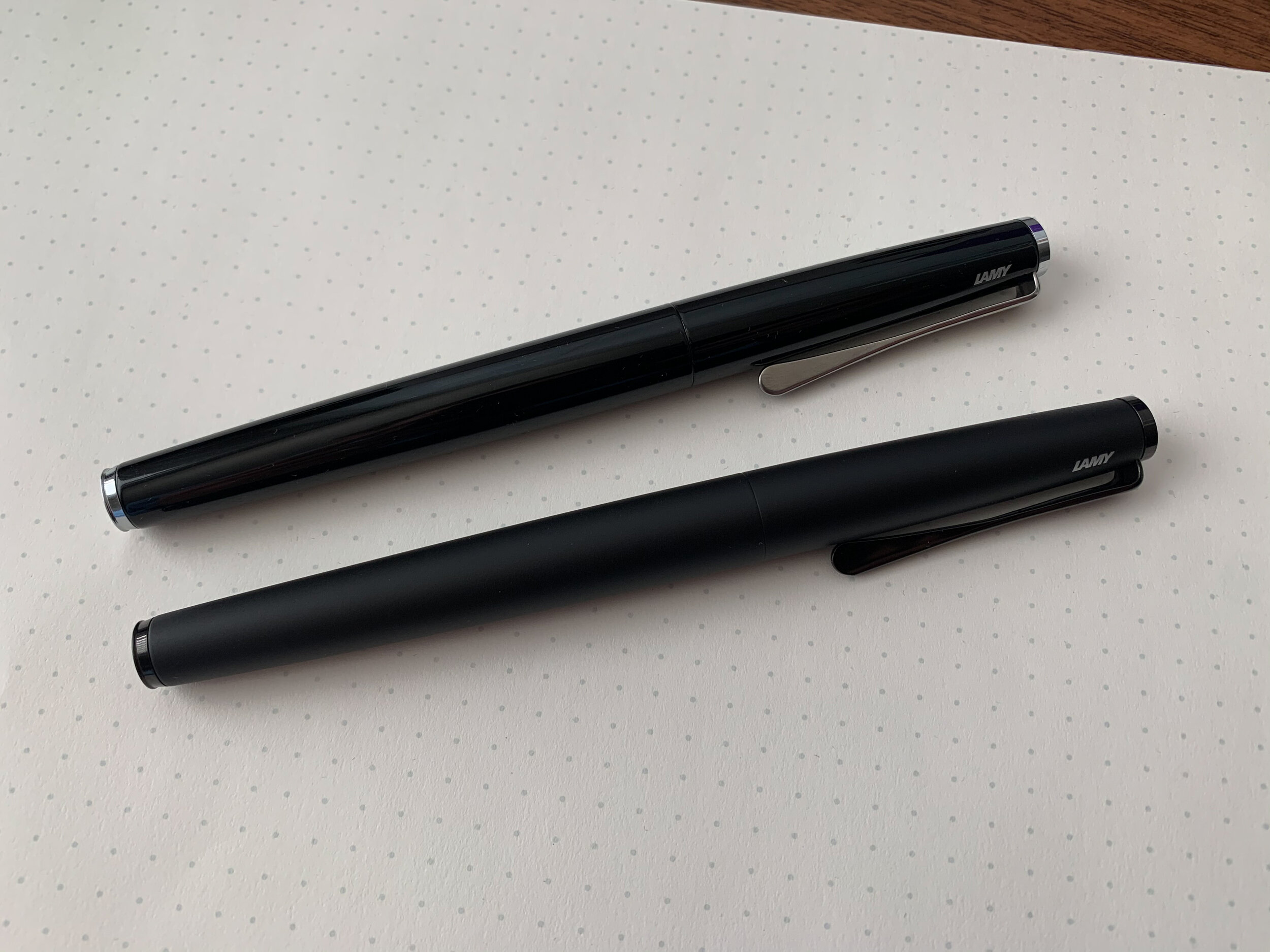 Kruiden Slot Vet Workhorse Pens: The Lamy Studio LX All Black — The Gentleman Stationer