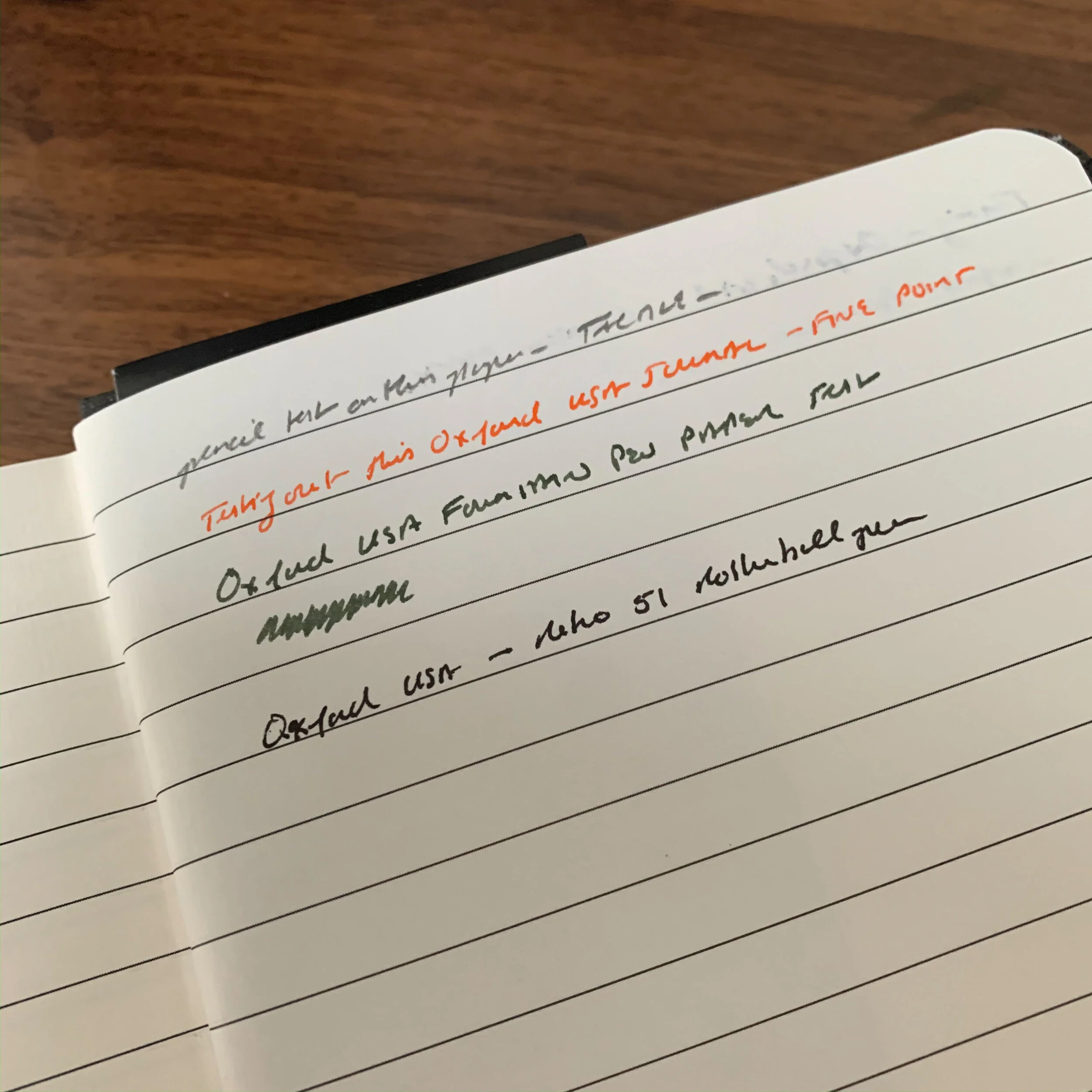 Notebook Review Oxford USA Hardcover Journal — The Gentleman Stationer