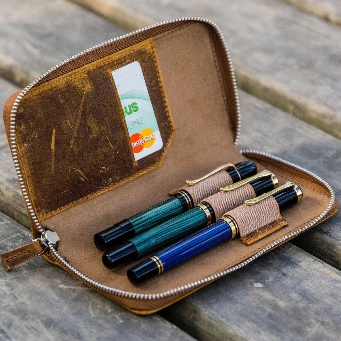 Galen Leather Crazy Horse Brown (Open)