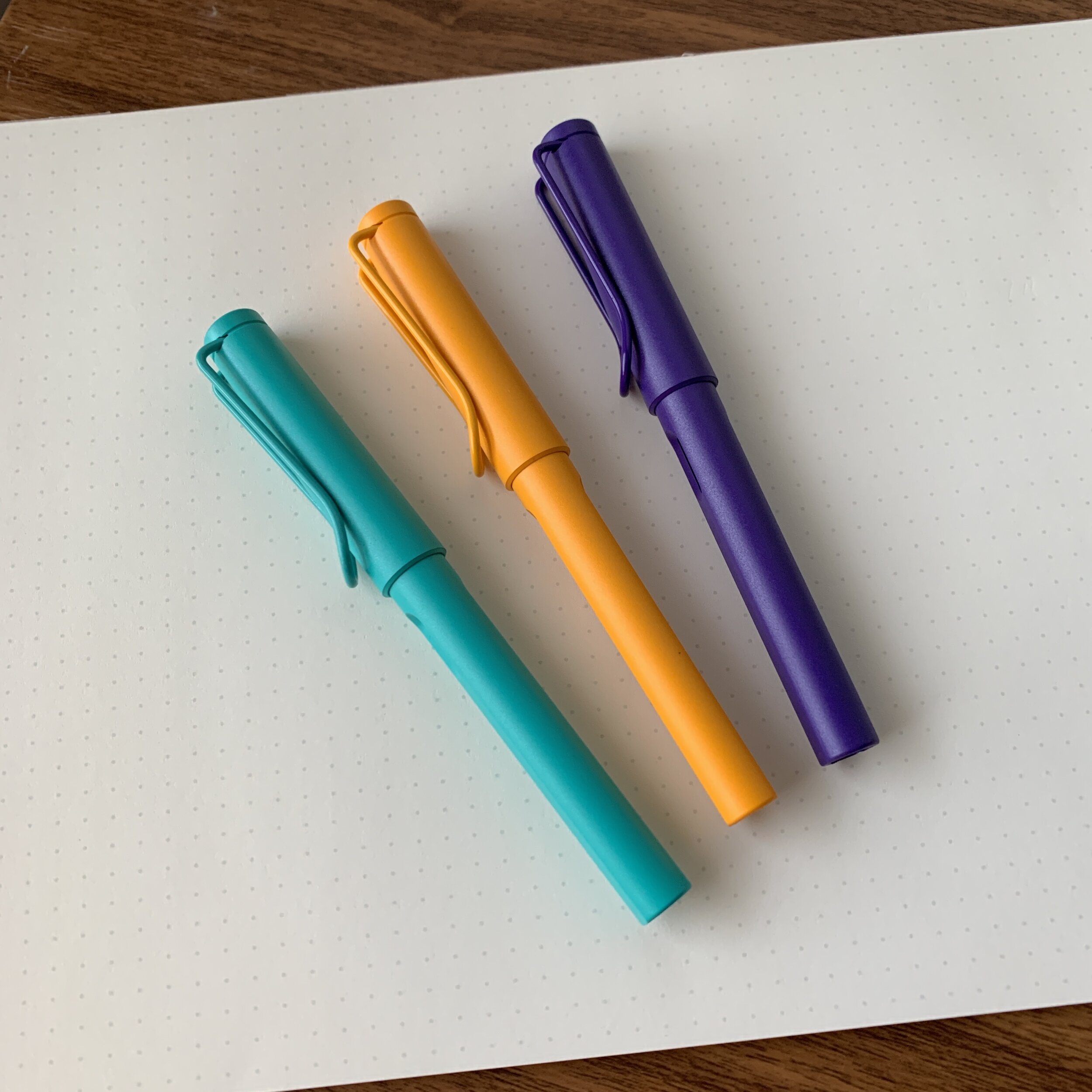 Pen Review: Lamy Safari Candy Special Editions — The Gentleman Stationer