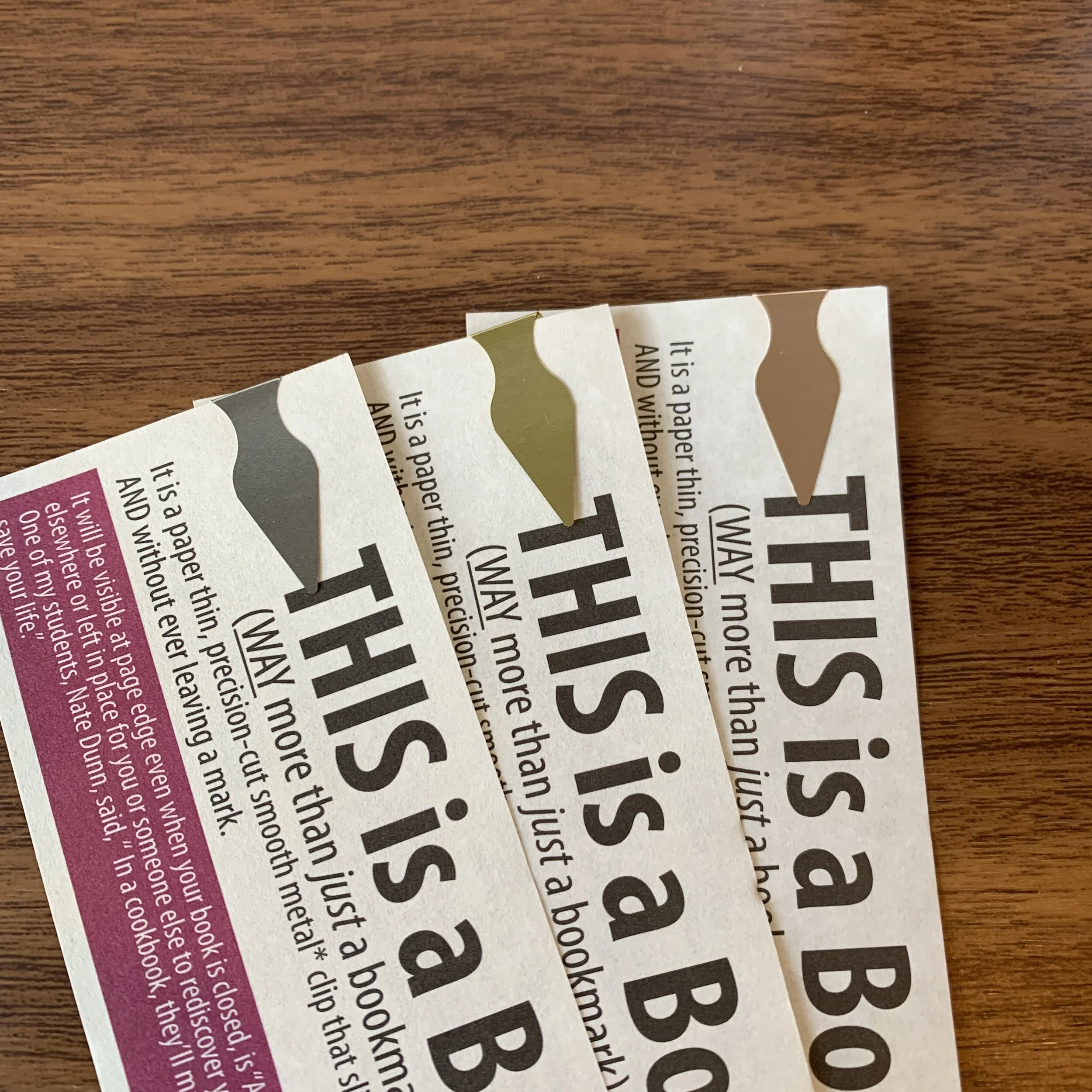 Book Darts Brass, Bronze, and Stainless Steel