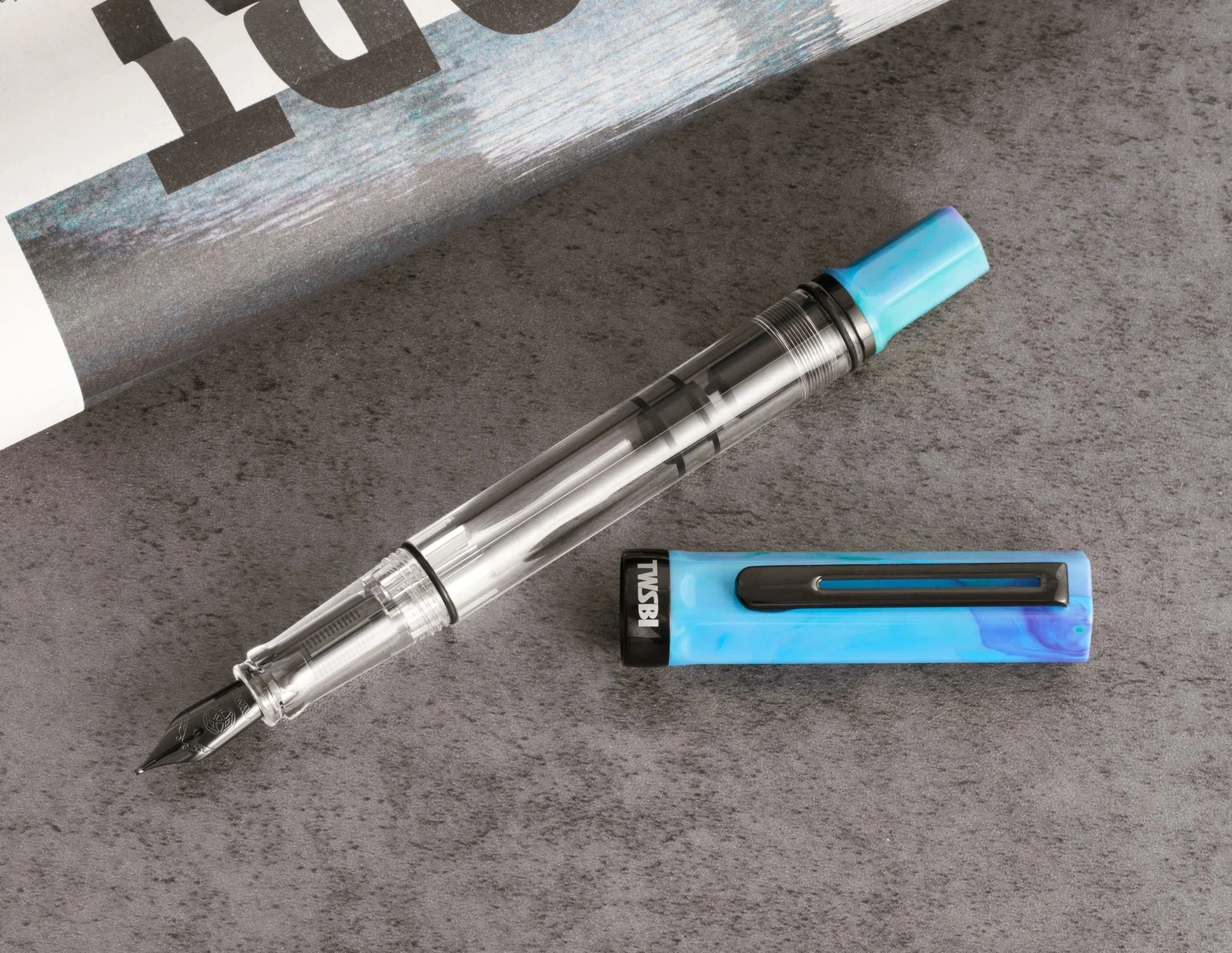 TWSBI Cosmo + Onyx Fountain Pen