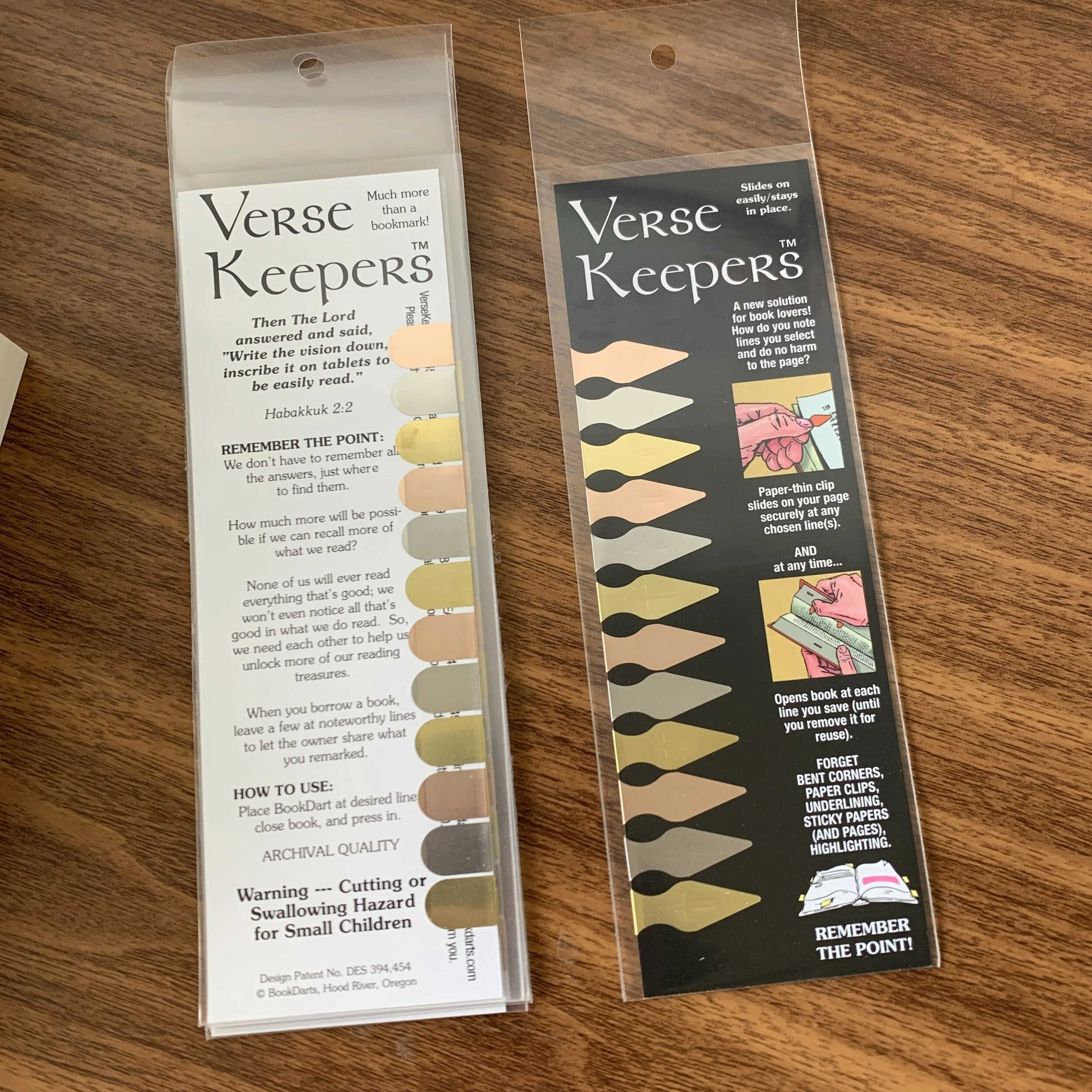 Book Darts Verse Keepers