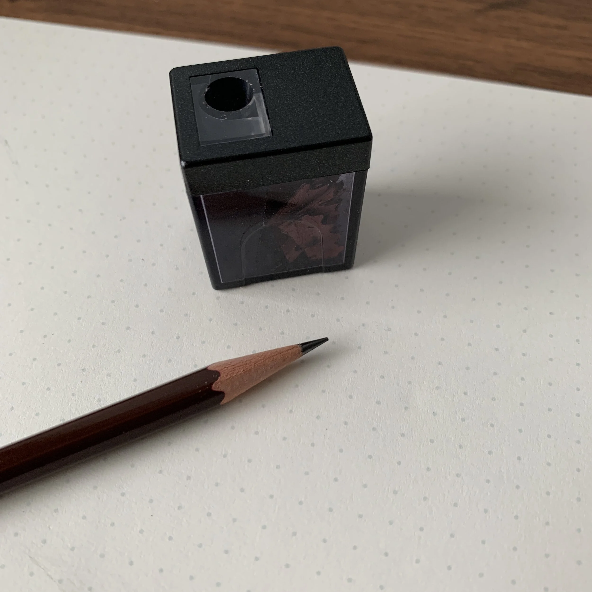 How Not to Use a Pencil Sharpener