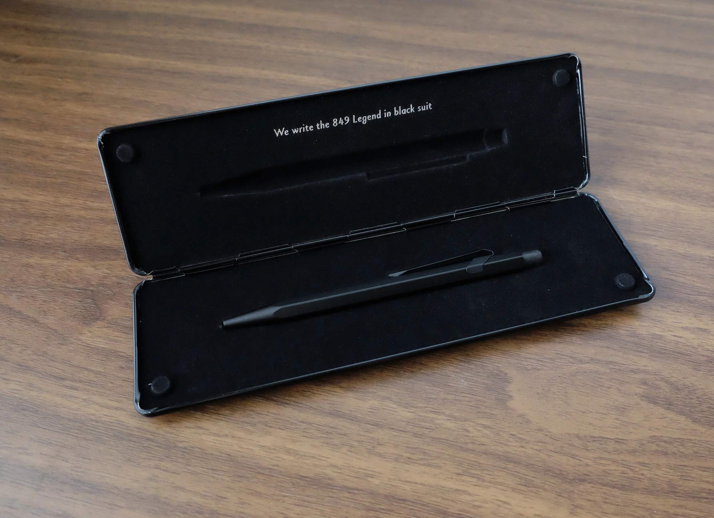 Caran d'Ache Black Code Case