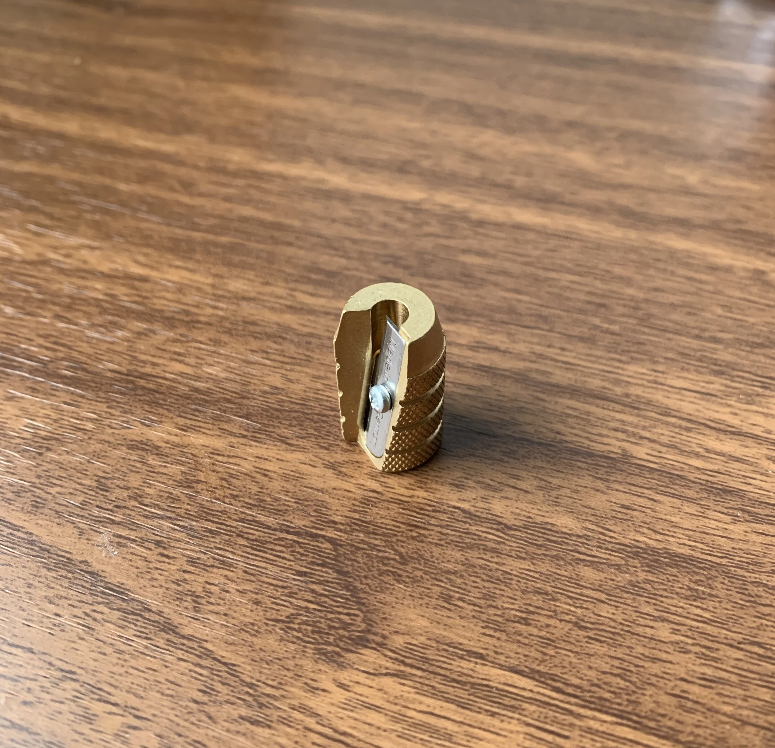 M&R Brass Bullet Pencil Sharpener Blade