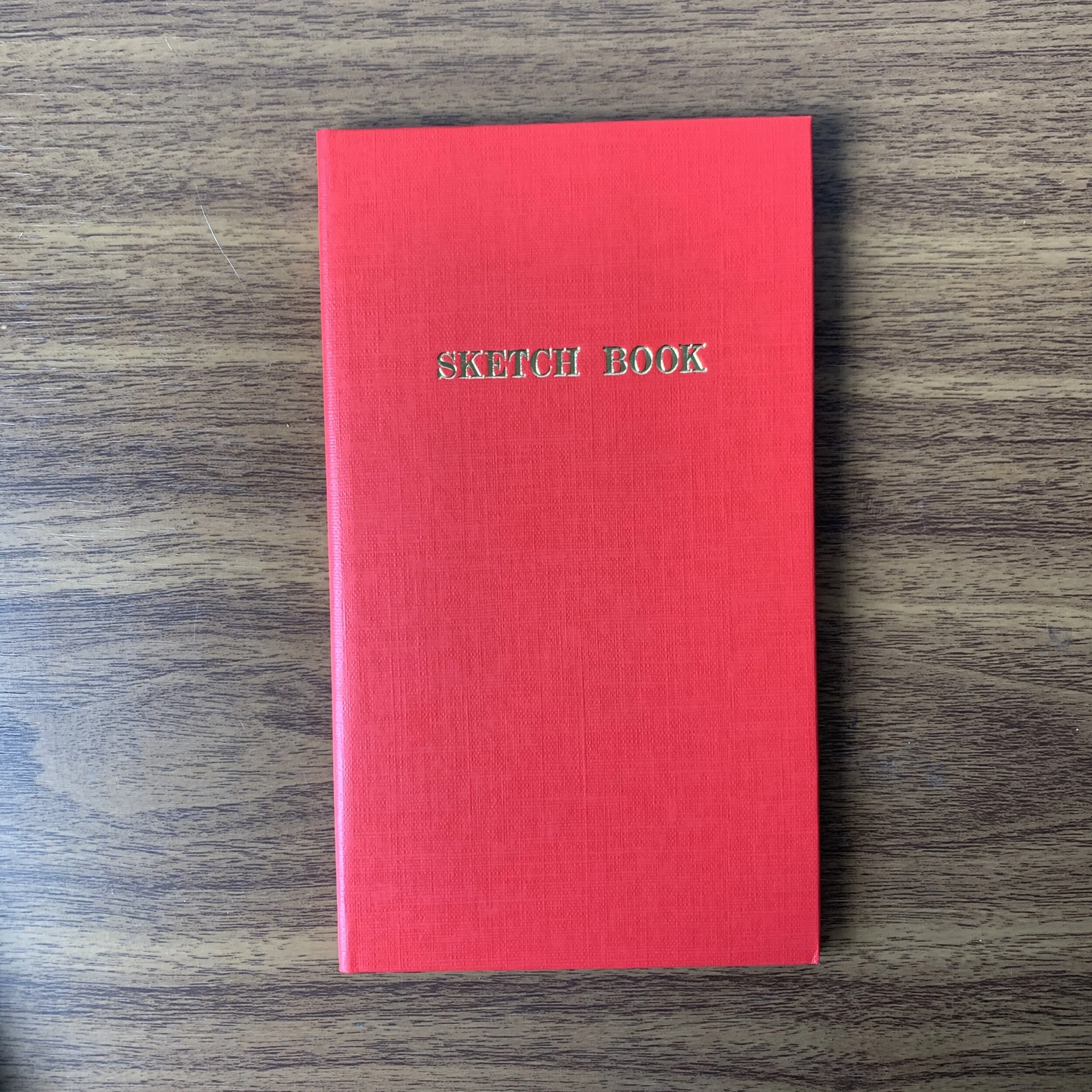Kokuyo Sketch Book Red