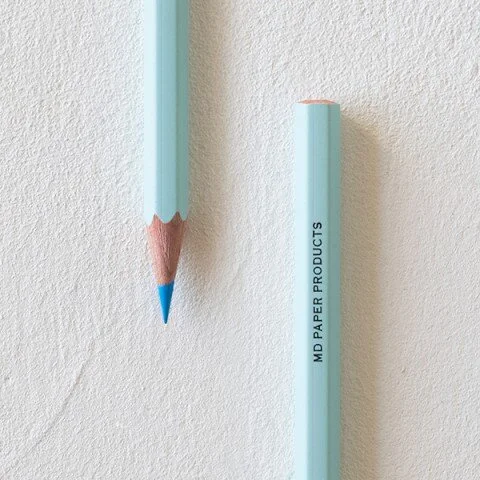Midori MD Color Pencils Blue