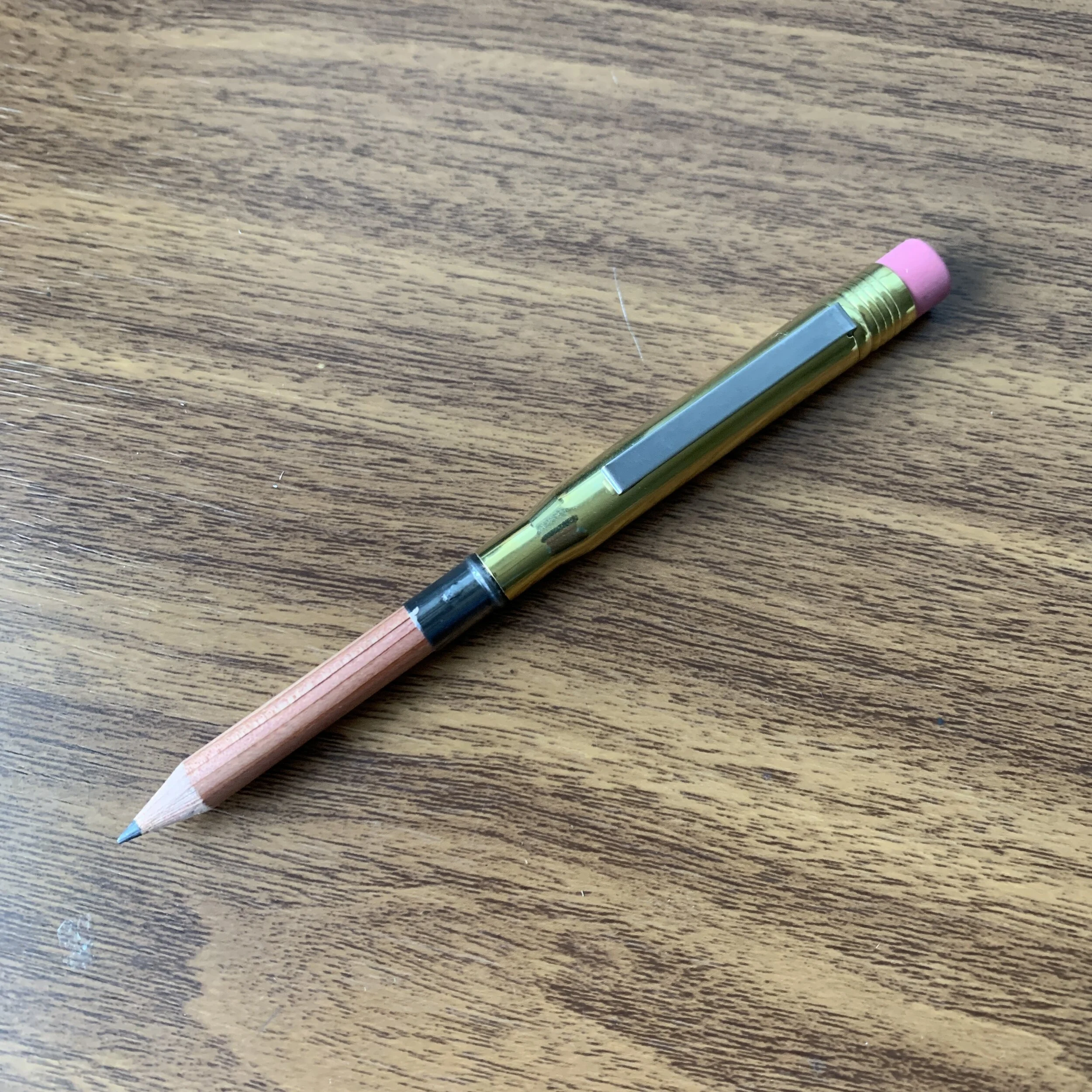 Traveler's Company Brass Bullet Pencil Extended