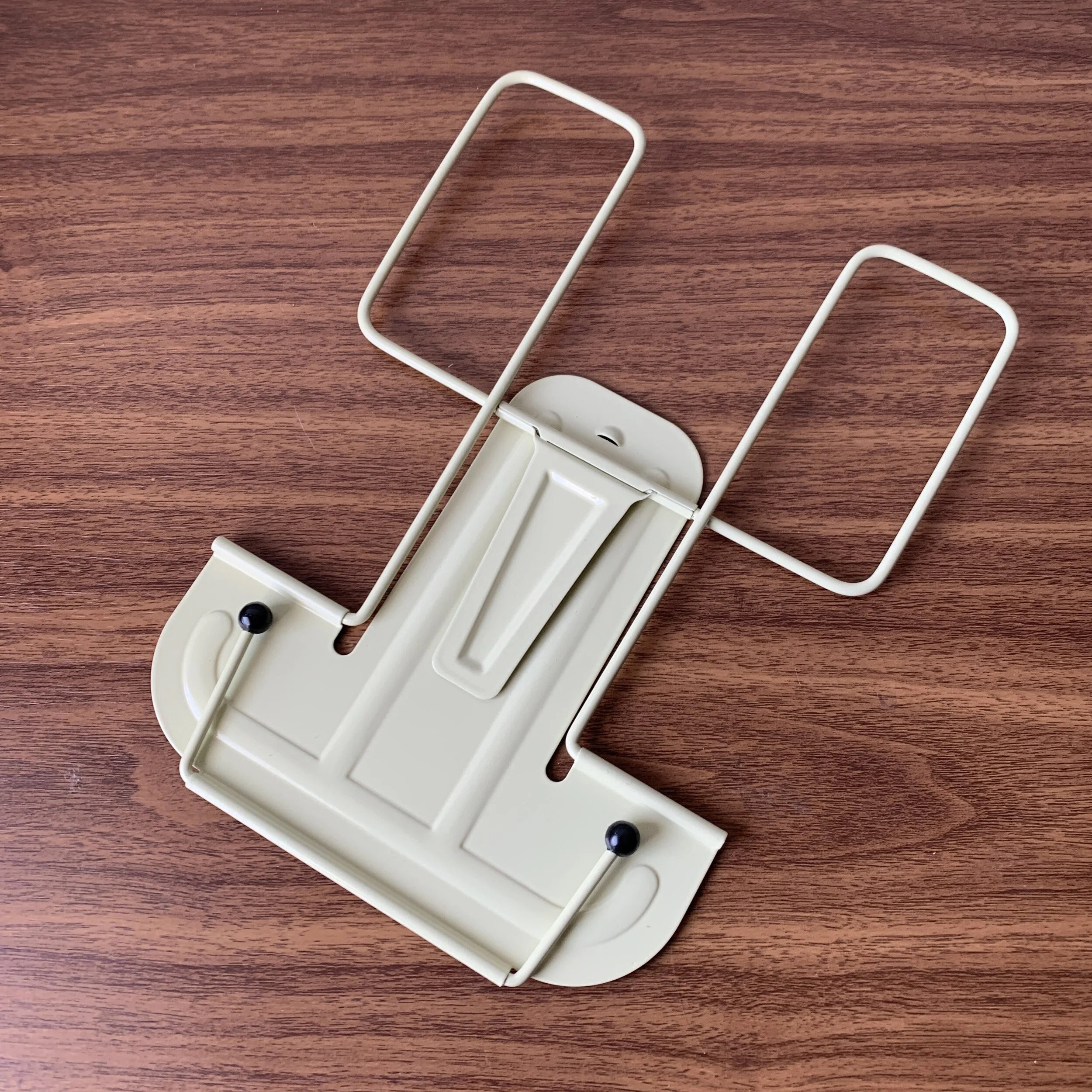 Hightide Co. Metal Book Stand (Folded Down)