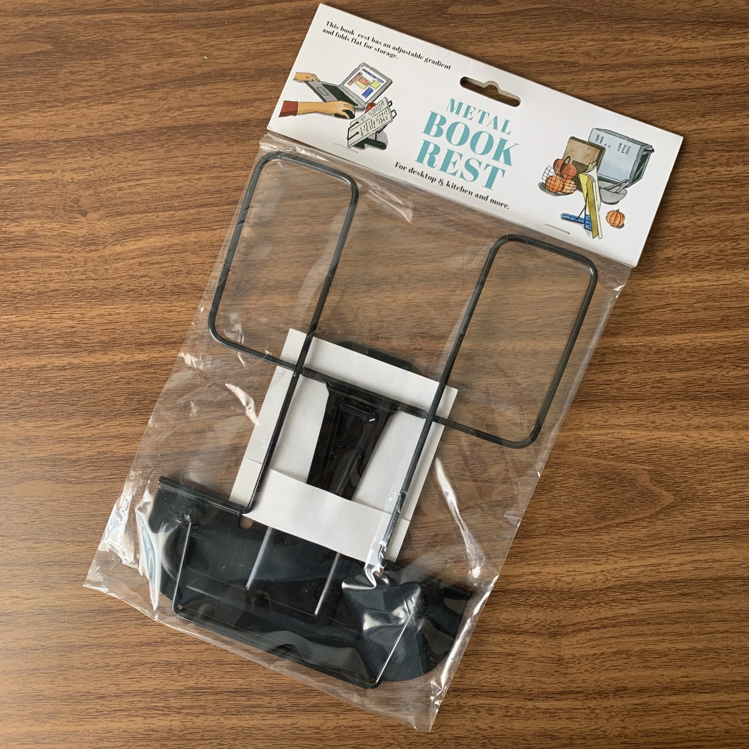 Hightide Co. Metal Book Stand (Black)