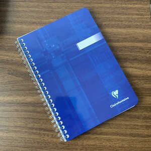 Clairefontaine Side Wirebound A5 Notebook (Graph-Ruled) — The Gentleman  Stationer