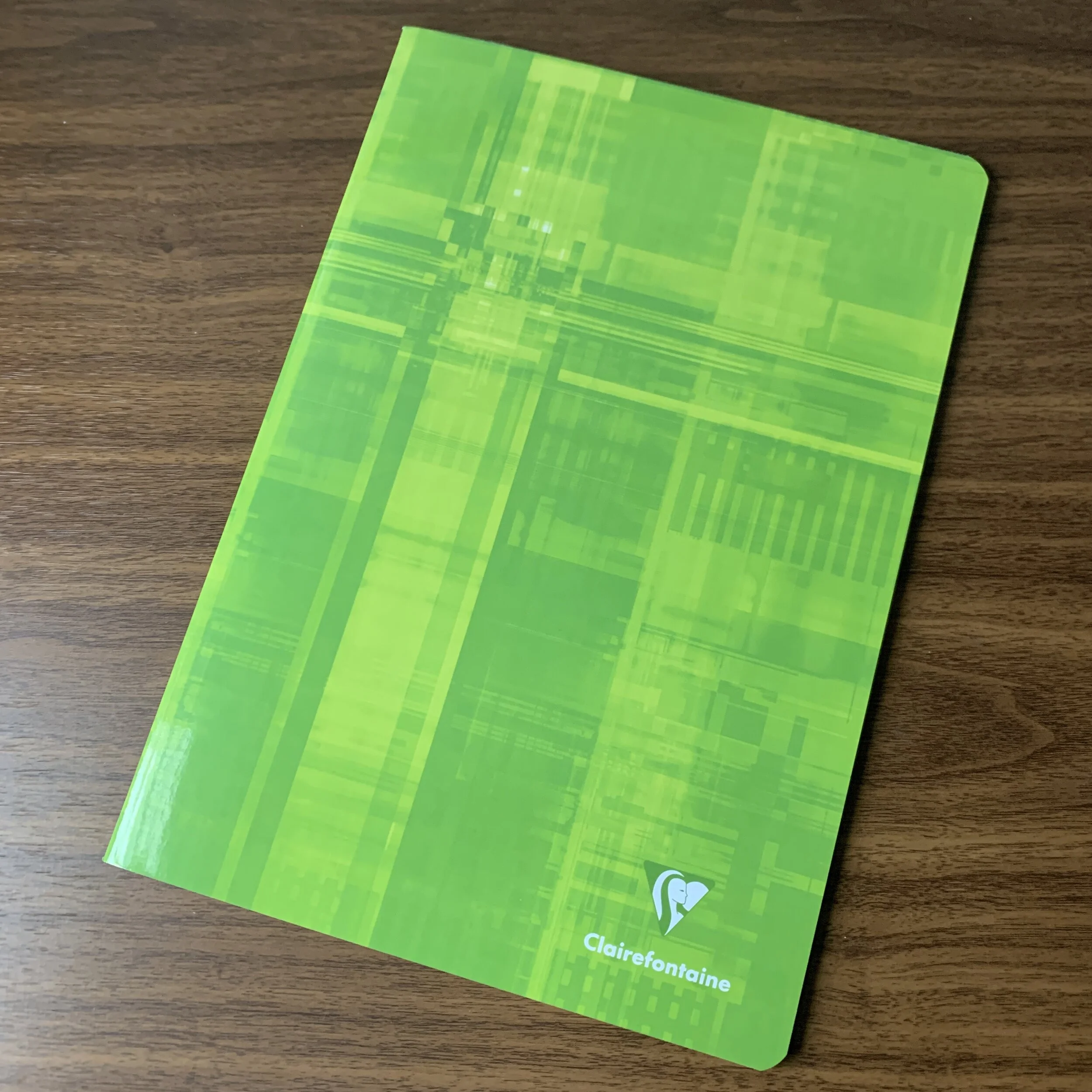 Clairefontaine A4 Staplebound Green