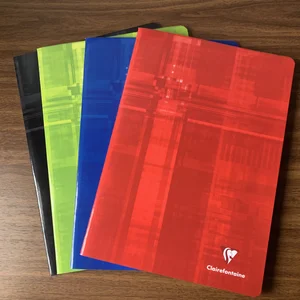 Fontaine Thumbprint Edition 新品2個 Clairefontaine A4 Side Spiral Bound Notebook: Multiple