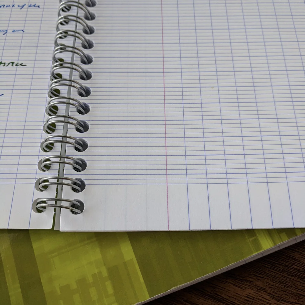 Clairefontaine Side Staplebound A4 Notebook — The Gentleman Stationer