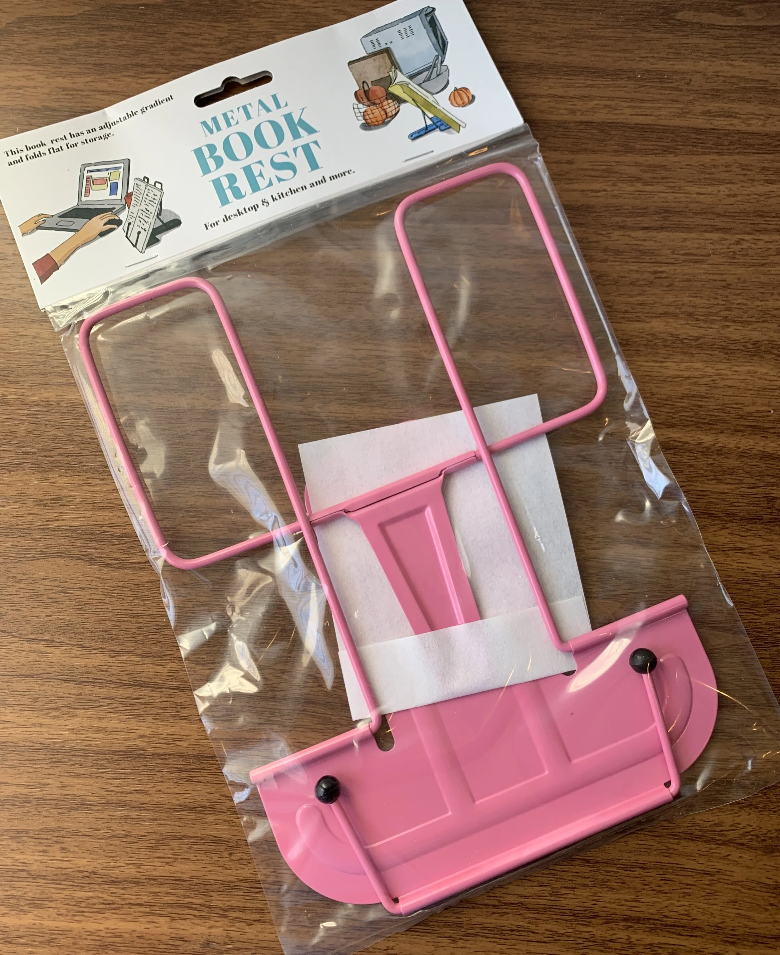 Hightide Co. Metal Book Stand (Pink)