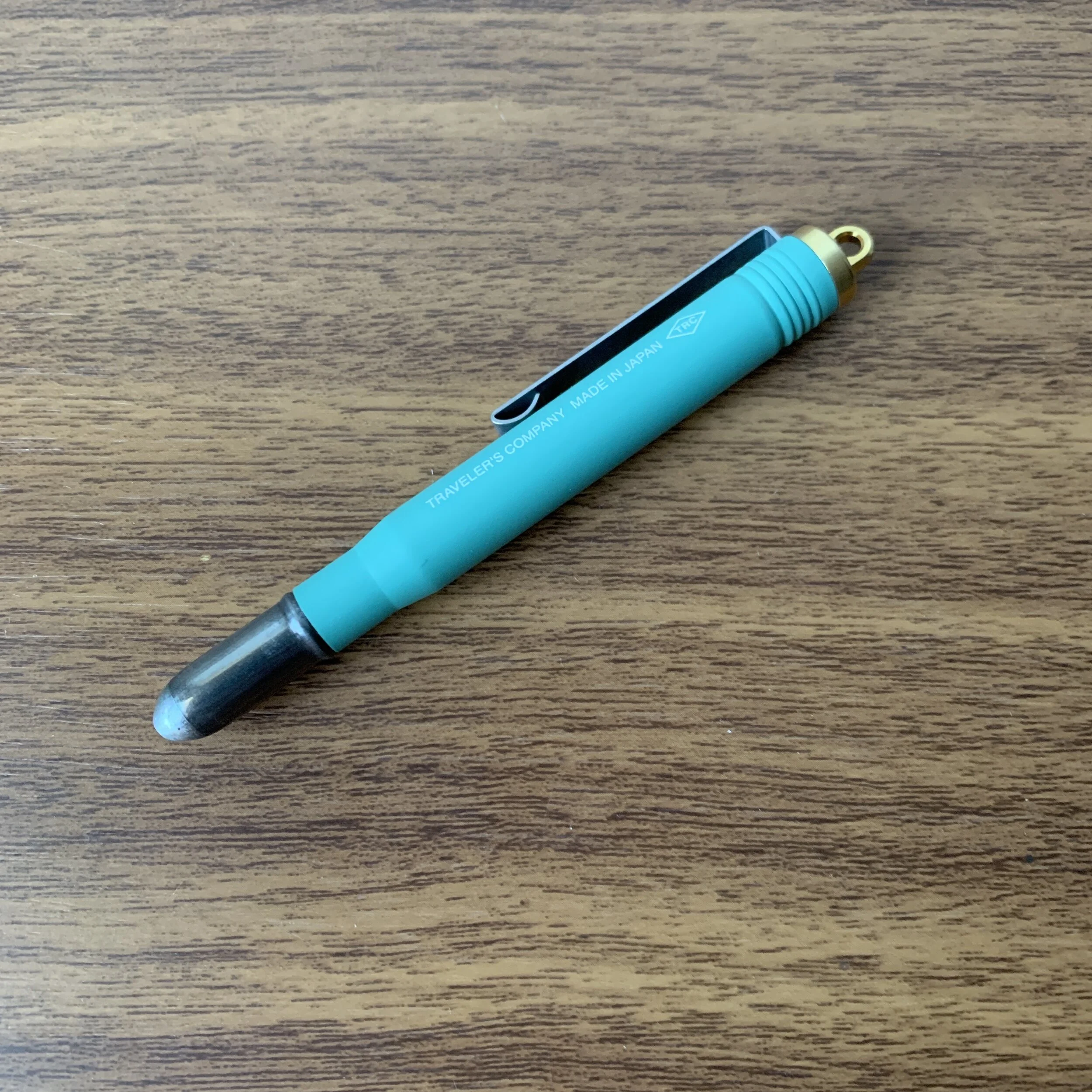 Traveler's Company Brass Ballpoint Pen — The Gentleman Stationer