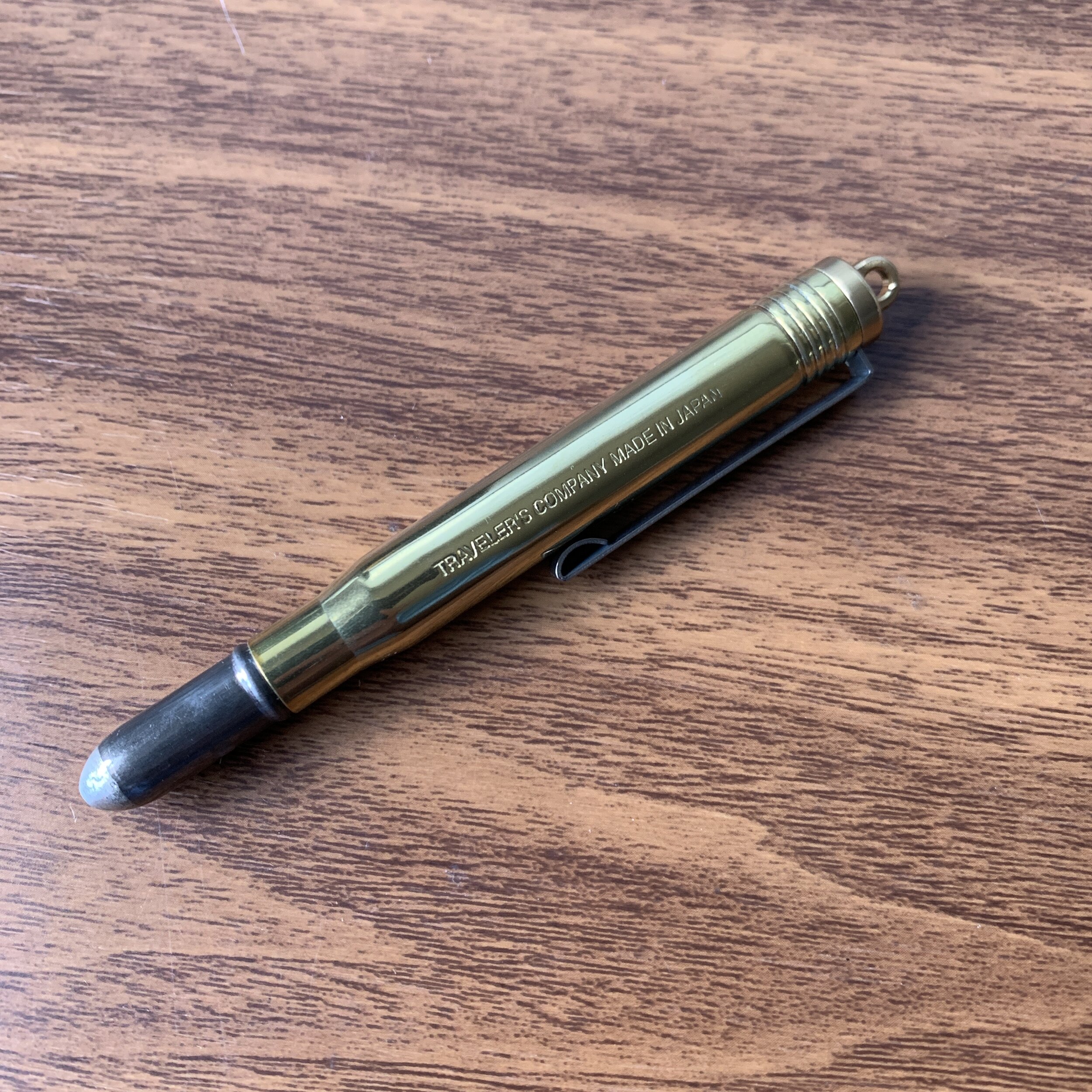 An Overlooked Gem? The Traveler's Company Brass Ballpoint Pen — The  Gentleman Stationer