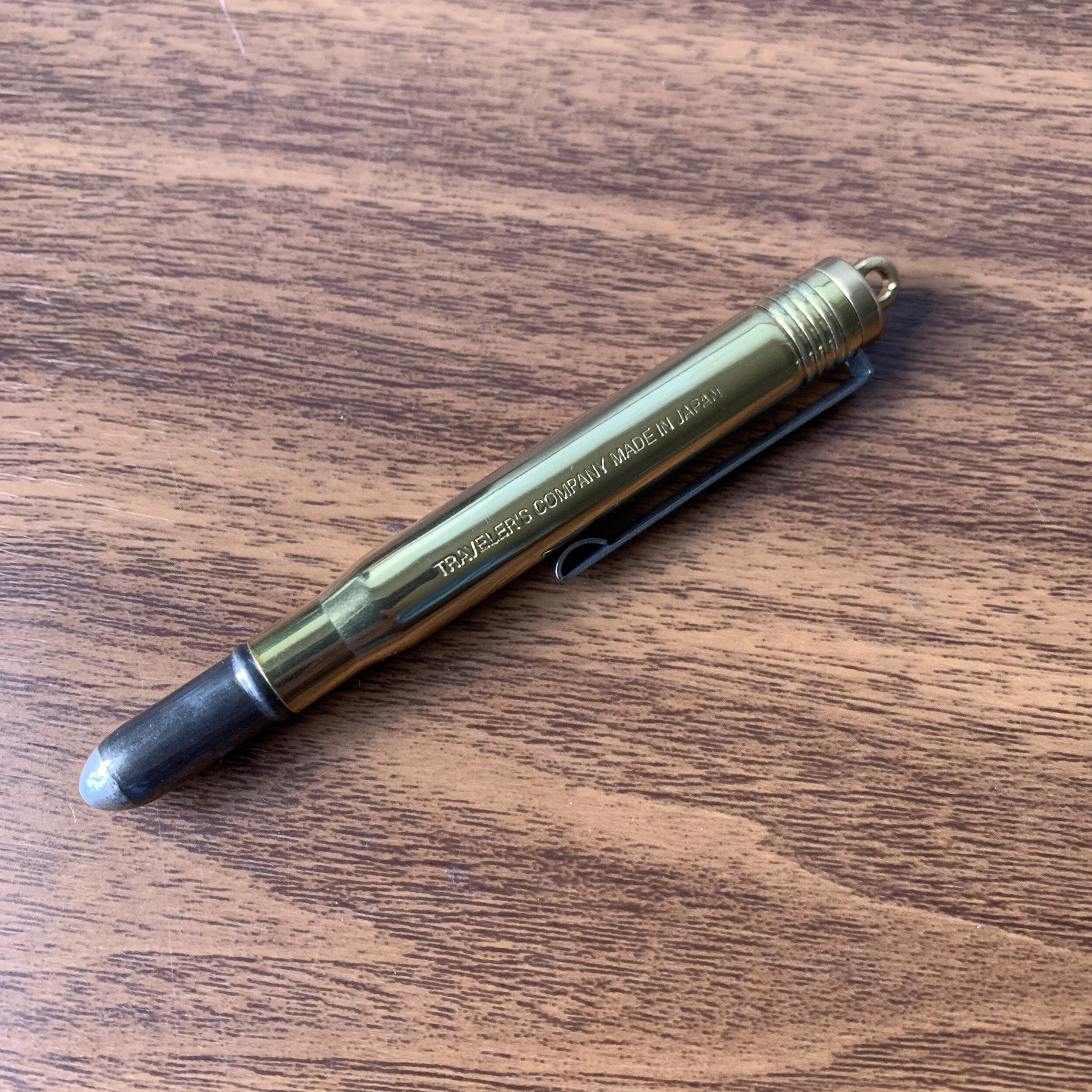 An Overlooked Gem? The Traveler's Company Brass Ballpoint Pen — The  Gentleman Stationer