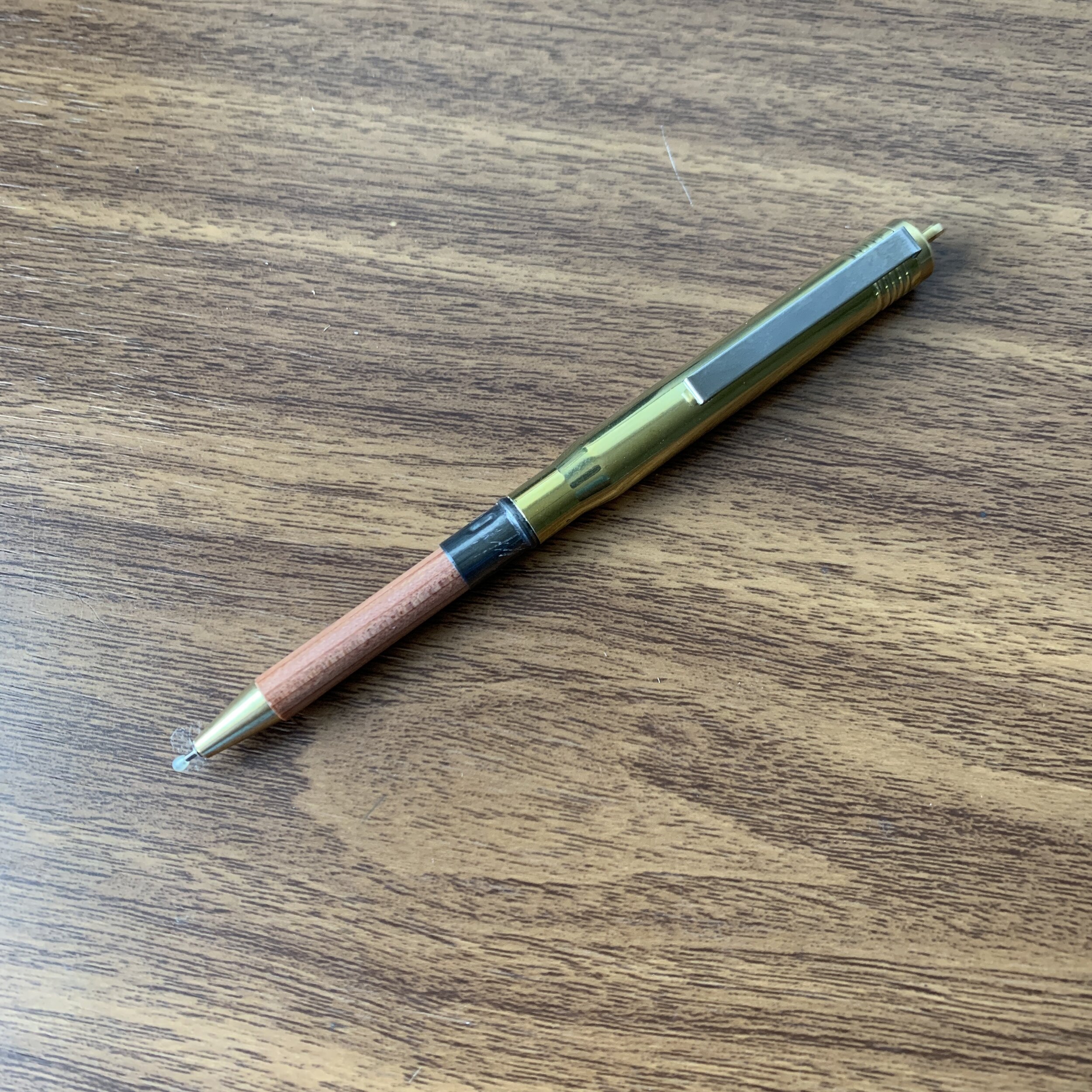 An Overlooked Gem? The Traveler's Brass Ballpoint Pen — The Gentleman Stationer