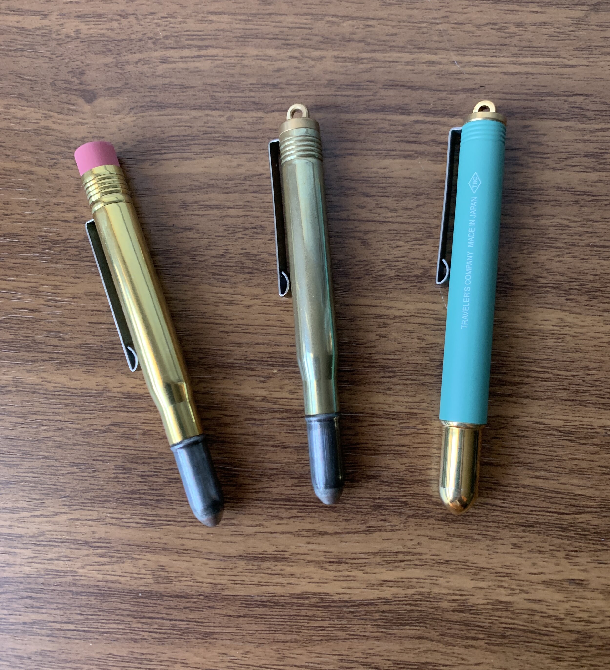 An Overlooked Gem? The Traveler's Company Brass Ballpoint Pen — The  Gentleman Stationer