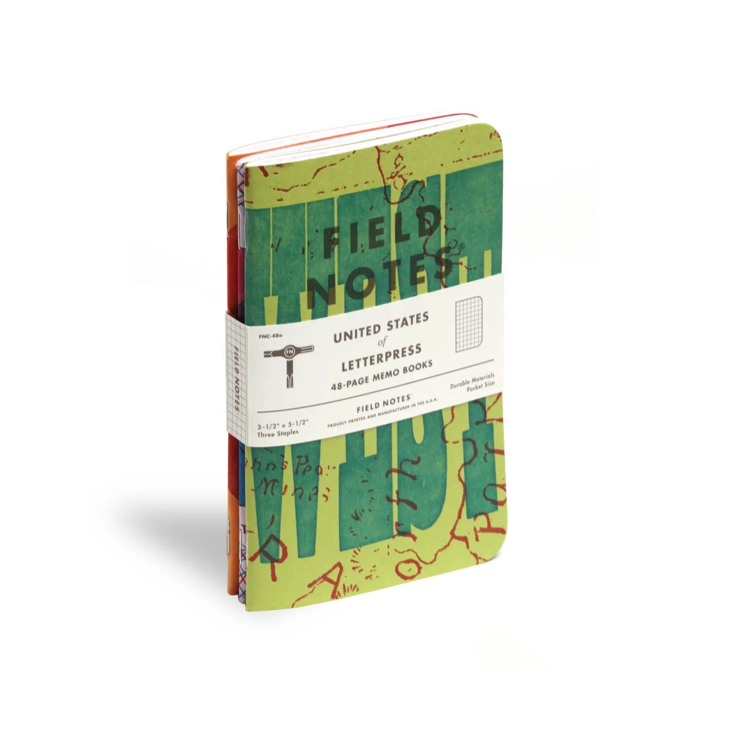 Field Notes "United States of Letterpress" Edition — The Gentleman