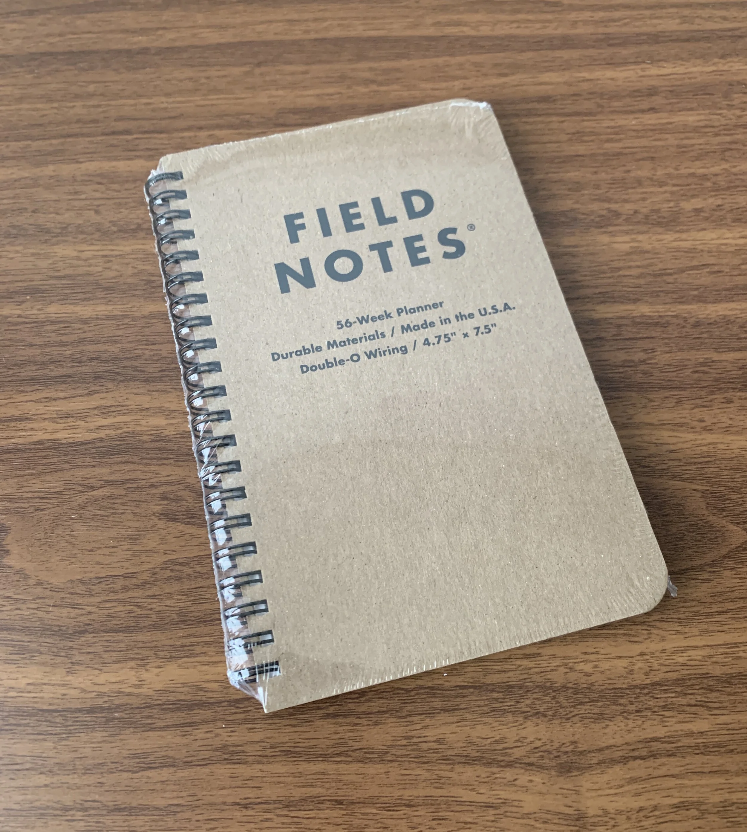 Field Notes Weekly Planner