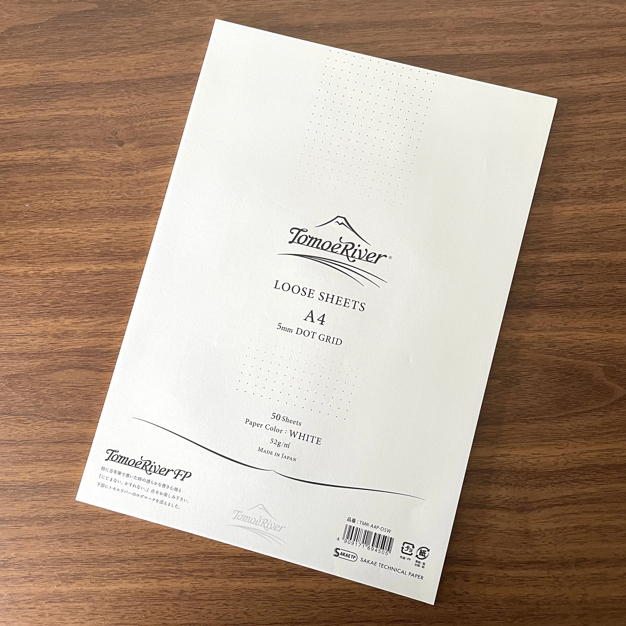 Tomoe River Paper White Looseleaf (Dot)