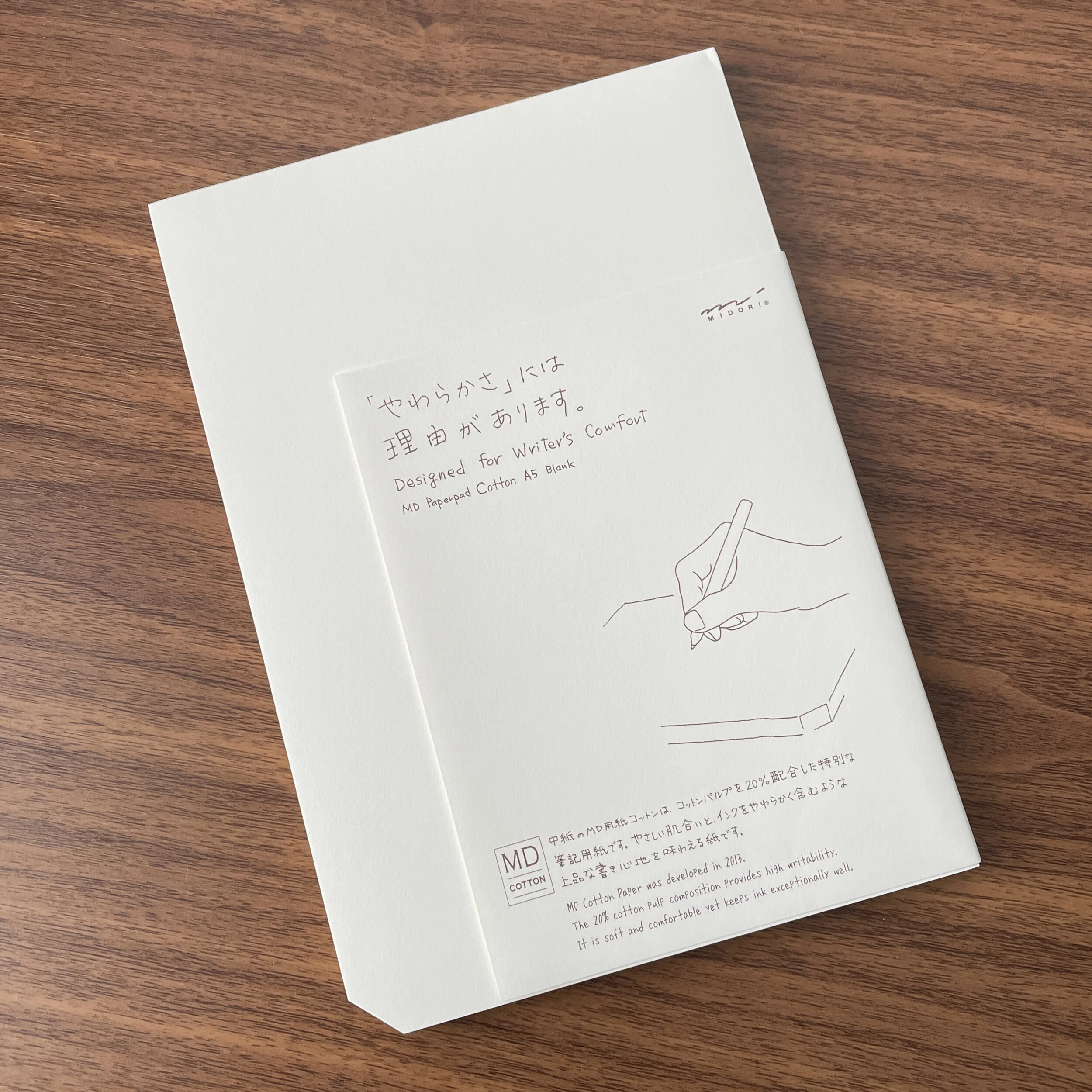 Midori MD Cotton Paper Pad A5