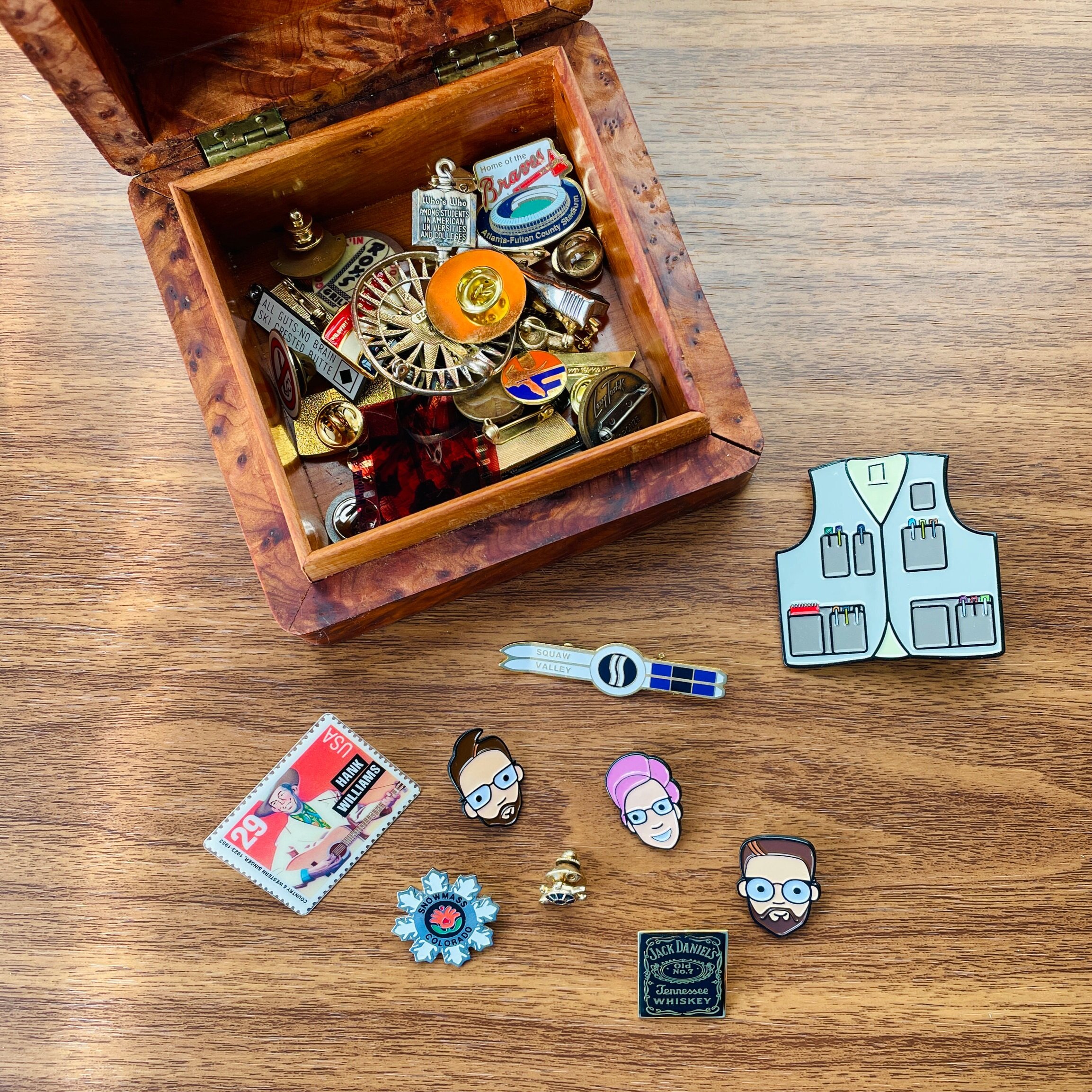 The Allure of Enamel Lapel Pins — The Gentleman Stationer