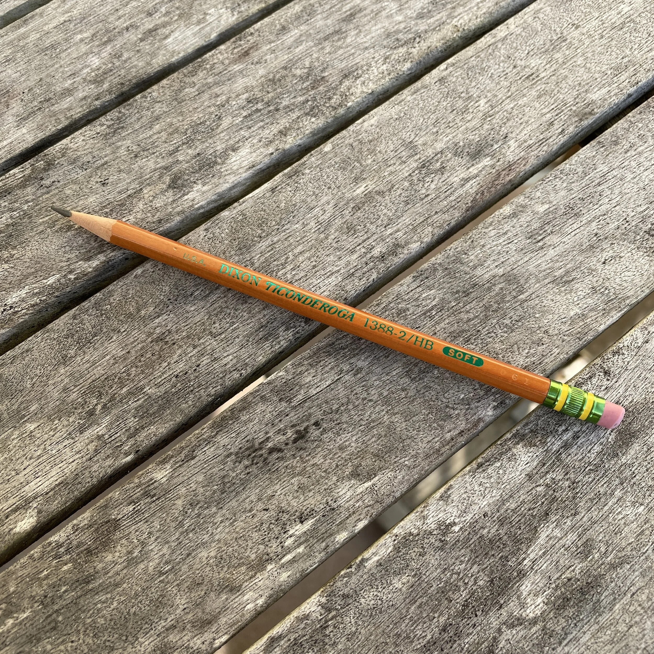 Vintage Gem The Dixon Ticonderoga Woodgrain Pencil — The Gentleman