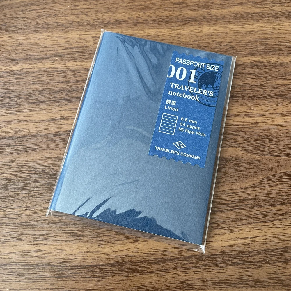 Refillable Notebook Traveler's Notebook Refill MD Paper 2-Pack Passport ...