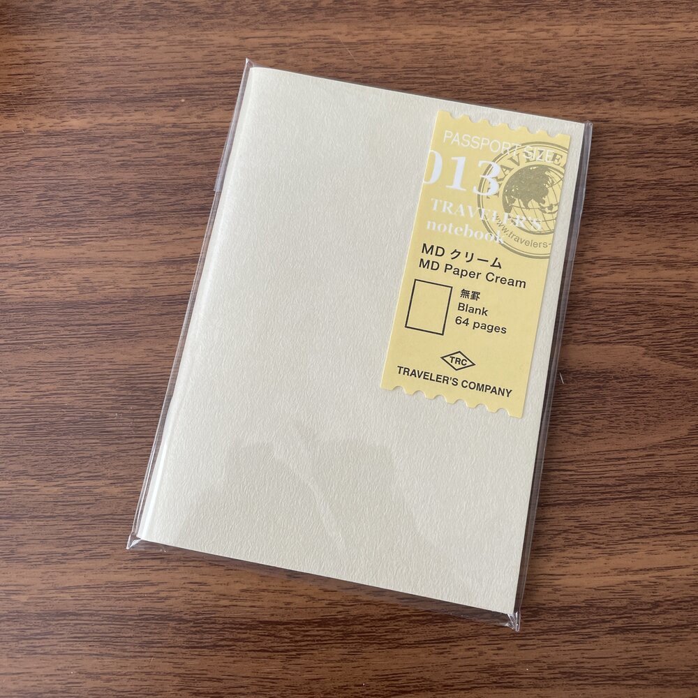 Traveler's Company Refill Passport 001 Lined Notebook