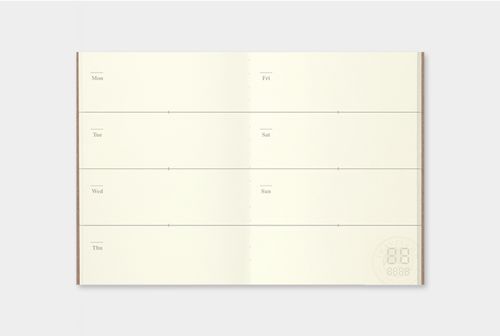 007 Free Diary Weekly (Passport)