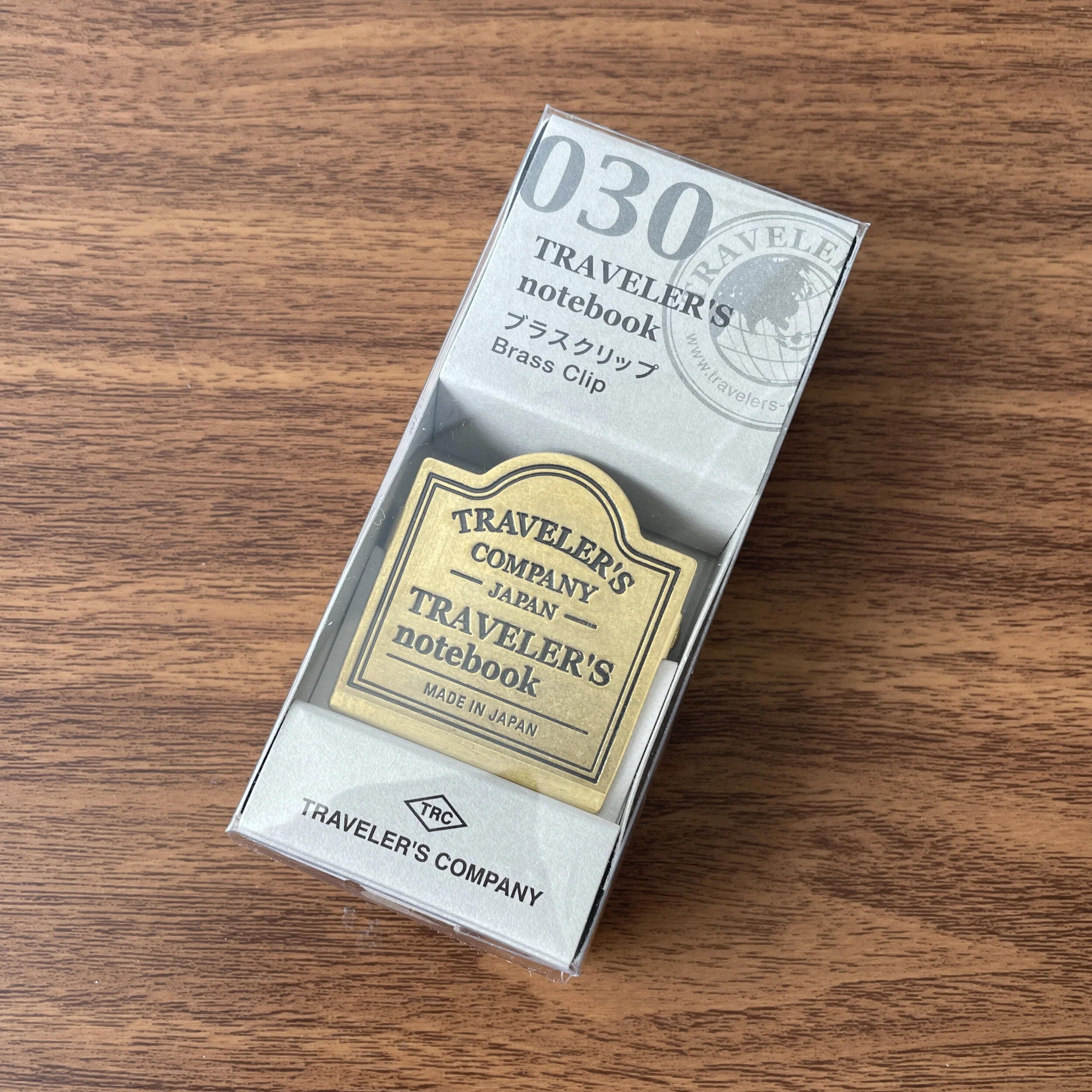 030: Traveler's Notebook Brass Clip