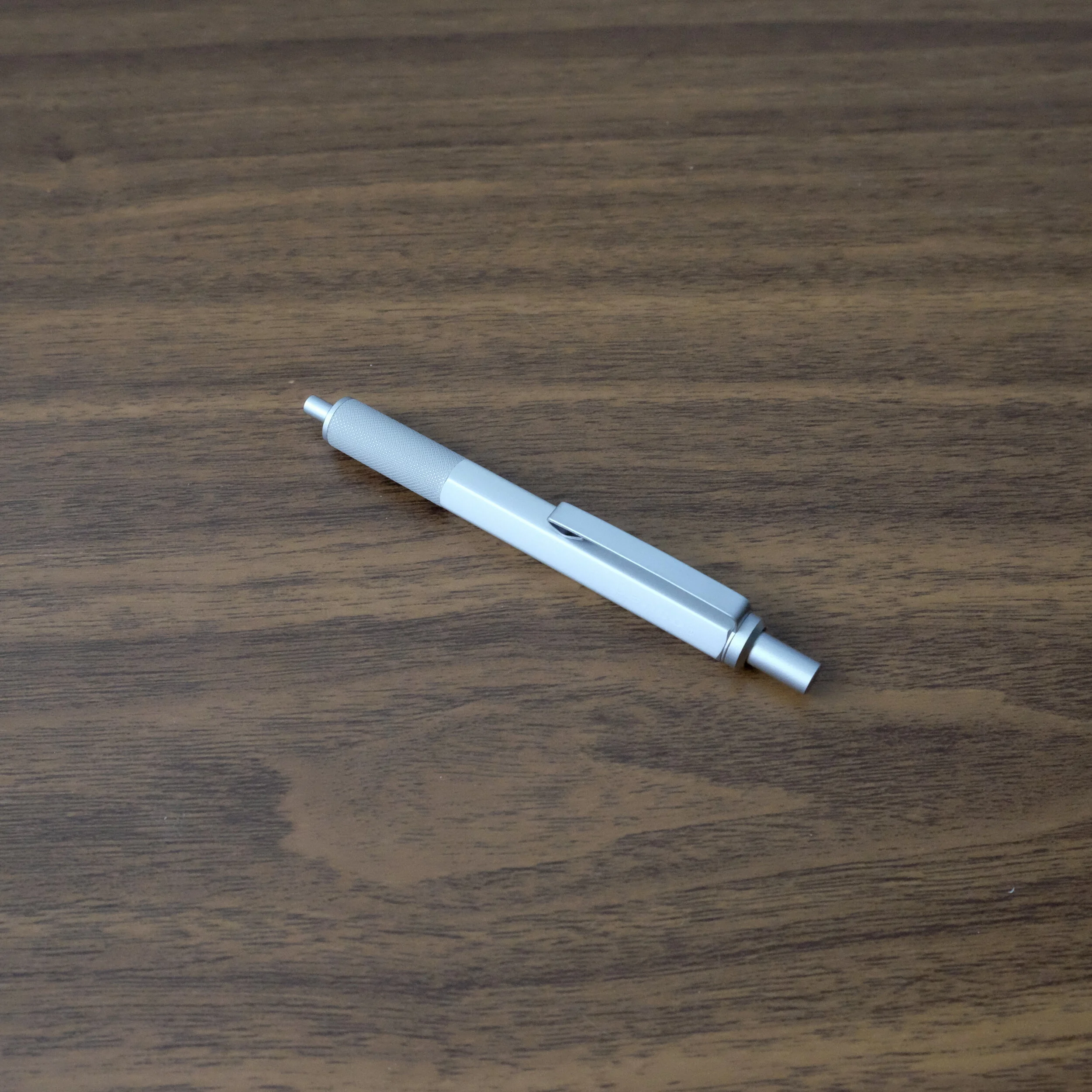 Penco Drafting Ballpoint Pen (Silver)