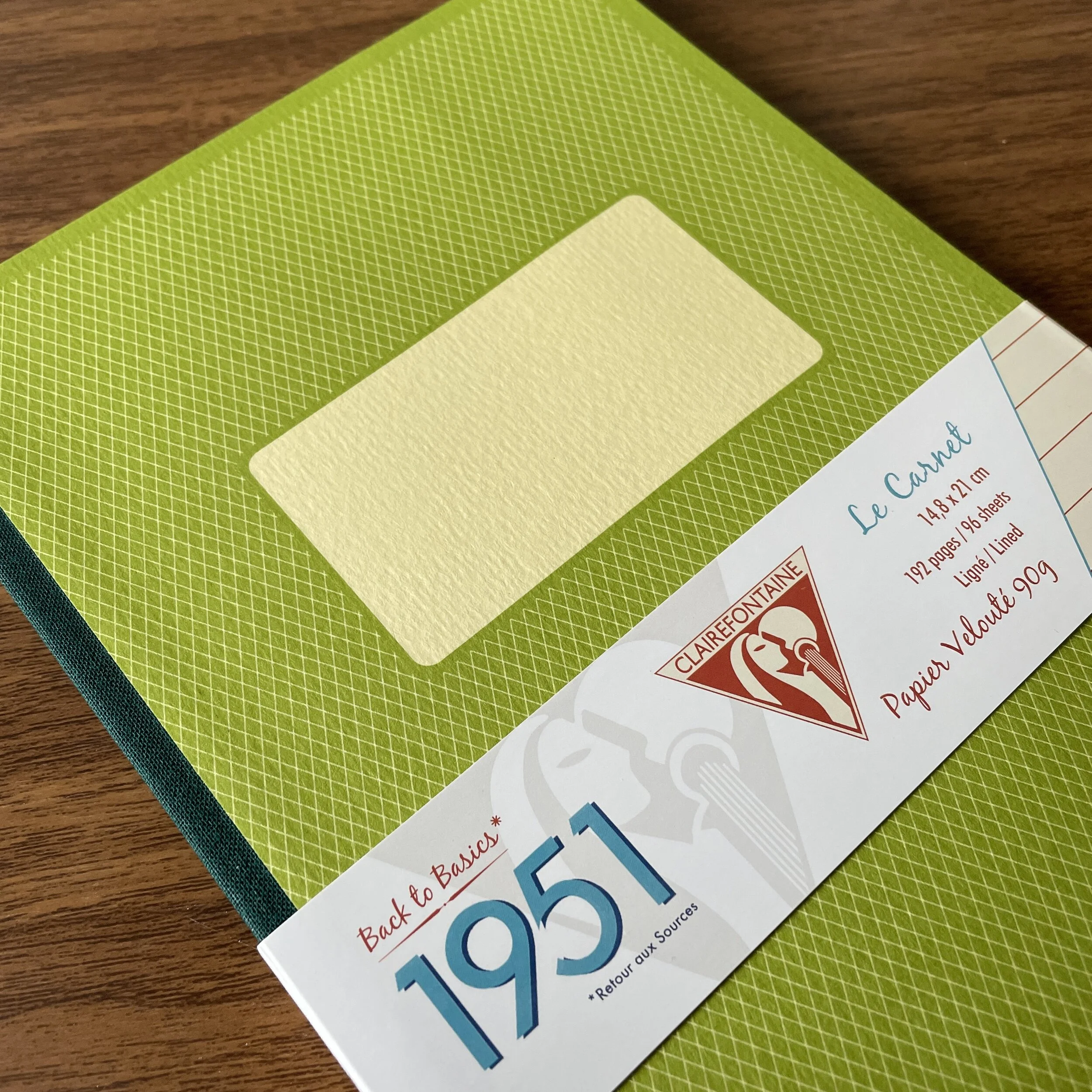 Clairefontaine 1951 A5 Green